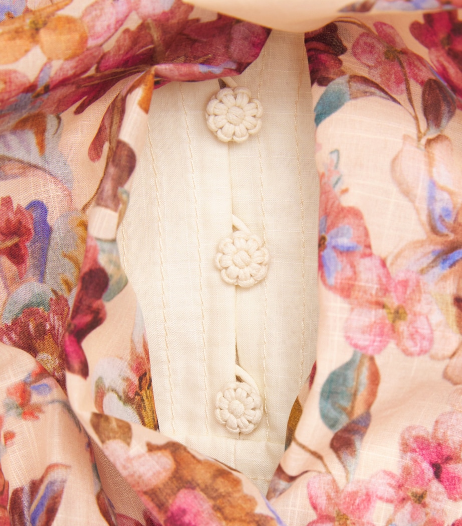 Cotton Floral Awaken Maxi Dress IVORY FLORAL Image 6