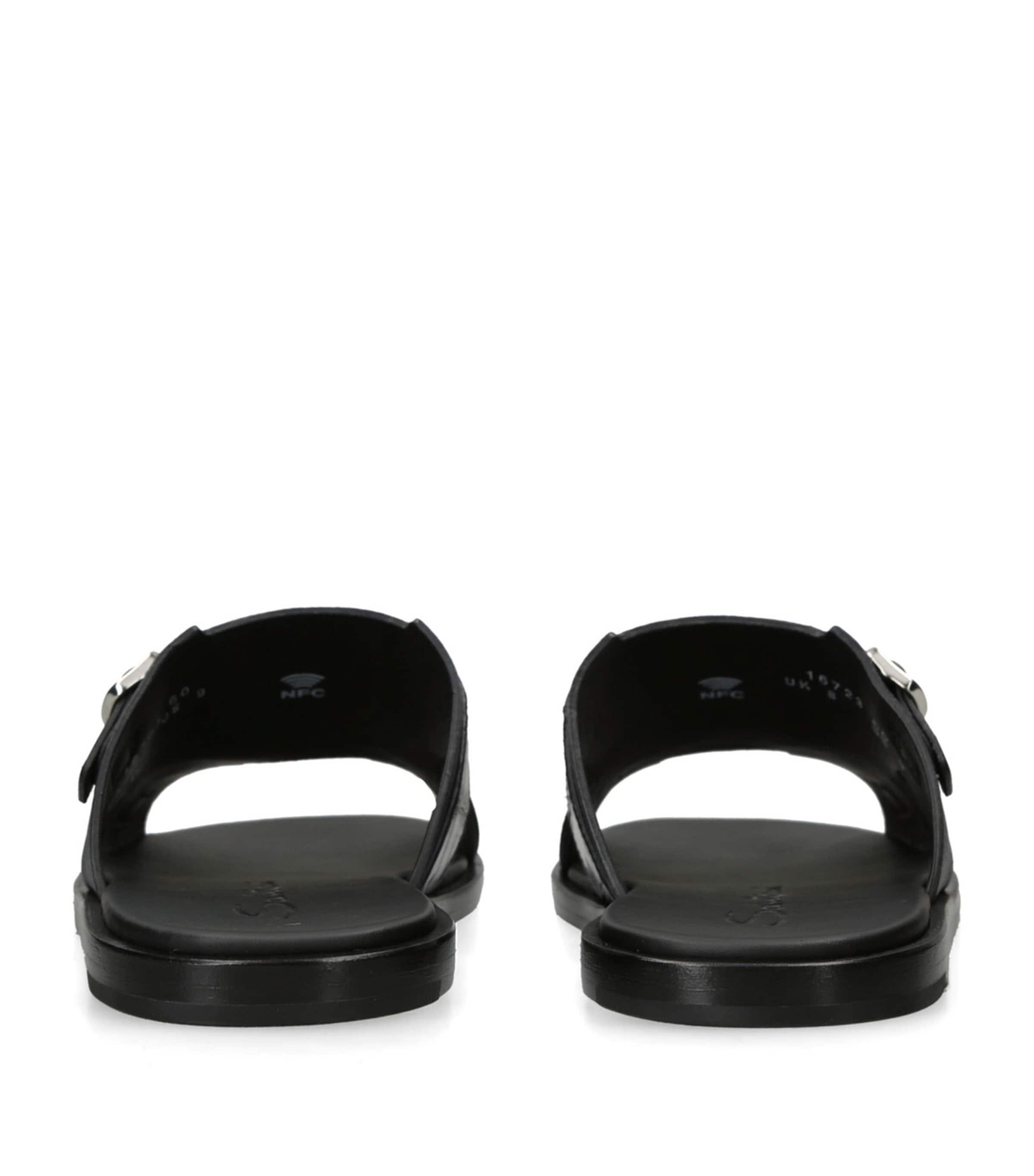 Crocodile Monk Sandals NAVY Image 2