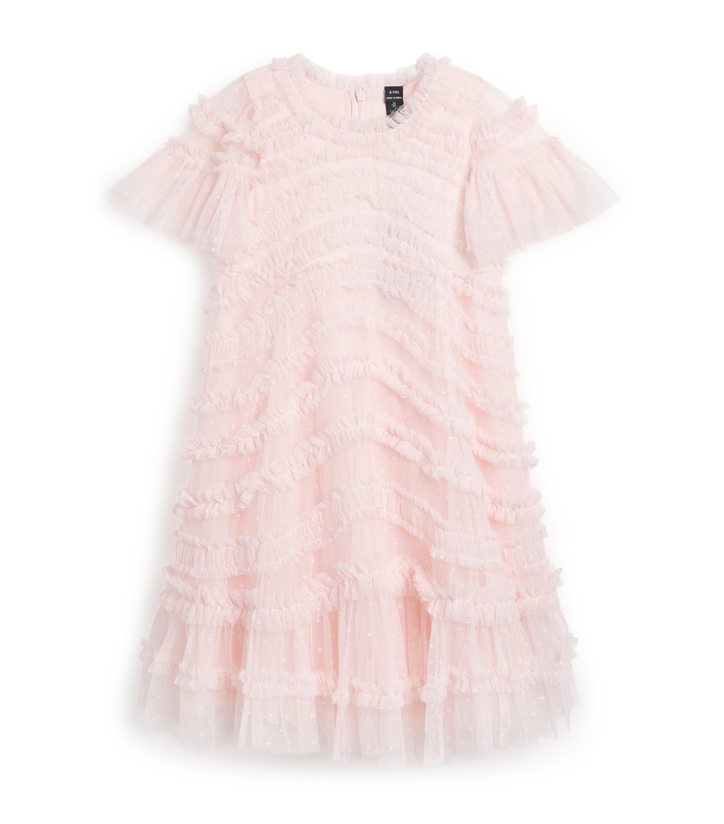 Tulle Ruffled Amara Dress (4-6 Years) SESSEASHELL Image 1