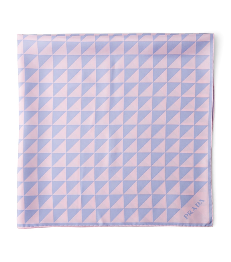Prada Silk Triangle Scarf Image 1