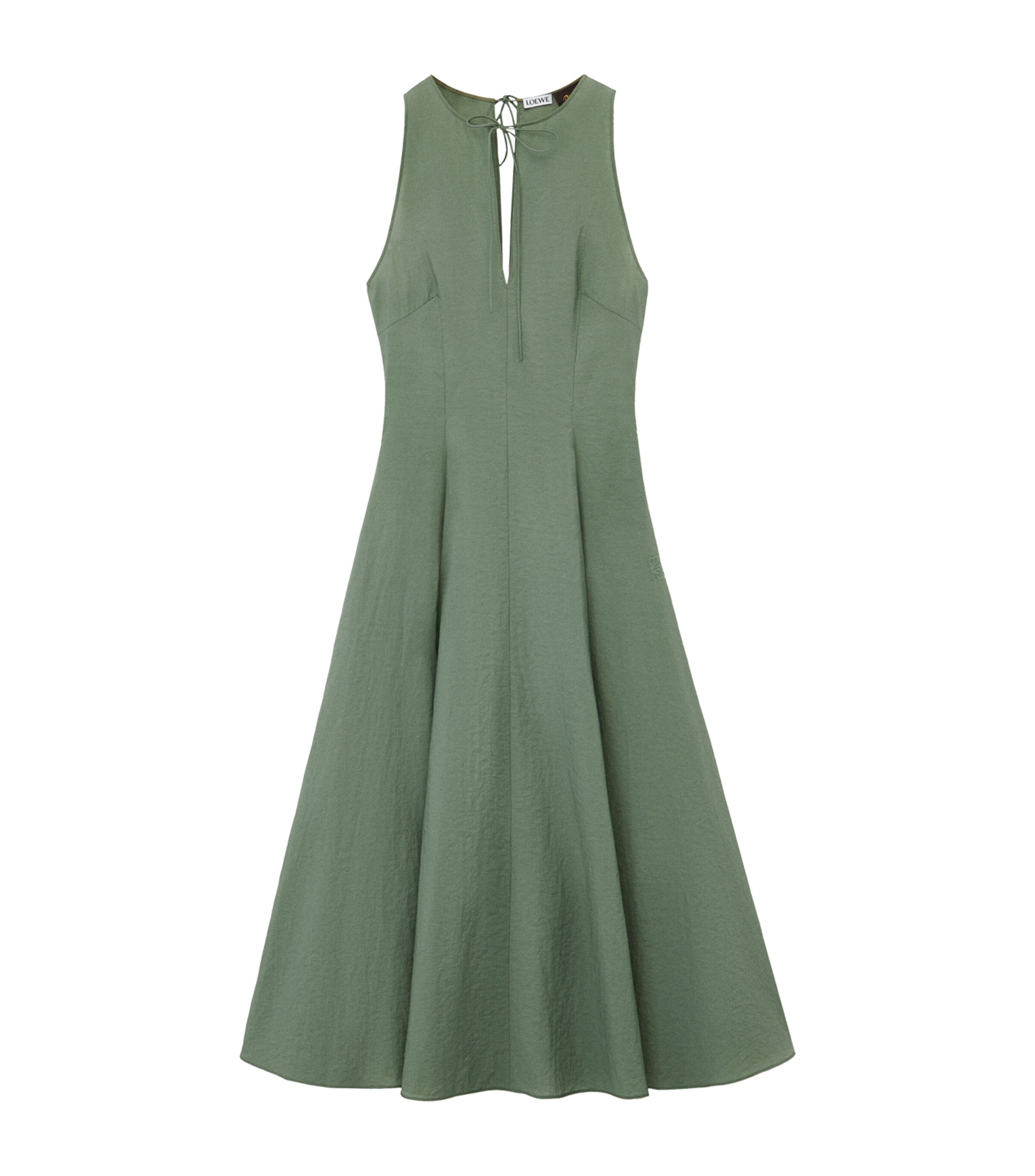 Paula's Ibiza コットンブレンド ドレス LOEWE x Paula's Ibiza Cotton-Blend Tie-Waist Midi Dress
