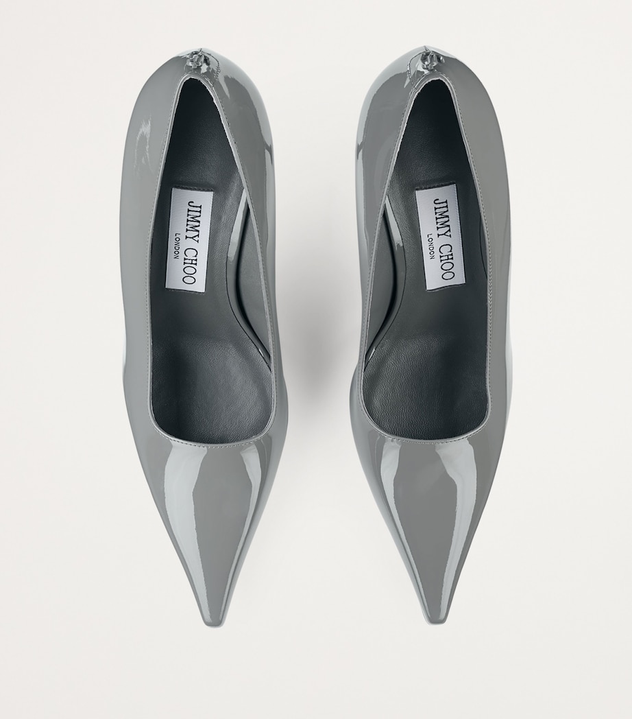 Ixia 80 Patent Leather Pumps STORM Image 4