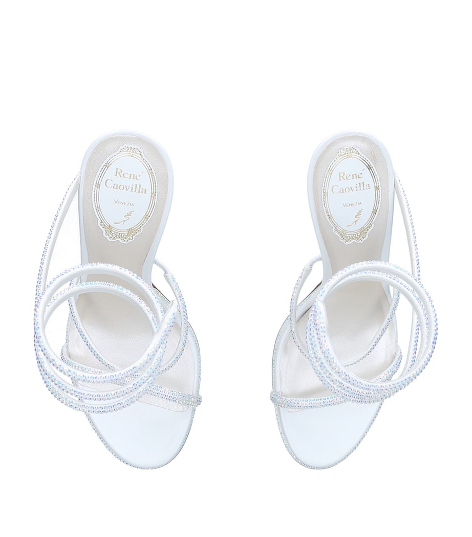 Embellished Cleo Sandals 105 WHITE Image 5
