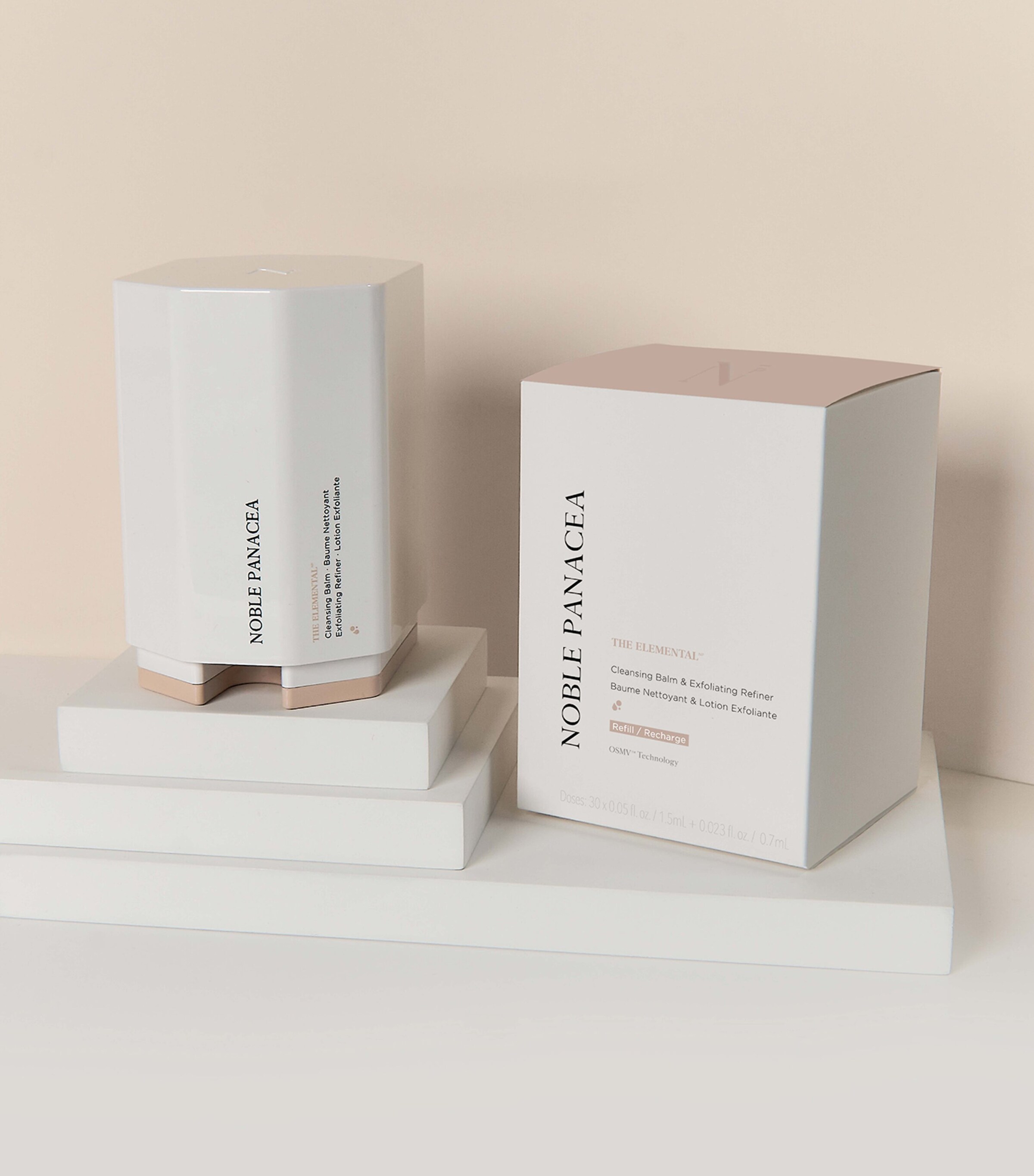 The Elemental Cleansing Balm and Exfoliating Refiner Refill NO COLOUR Image 9