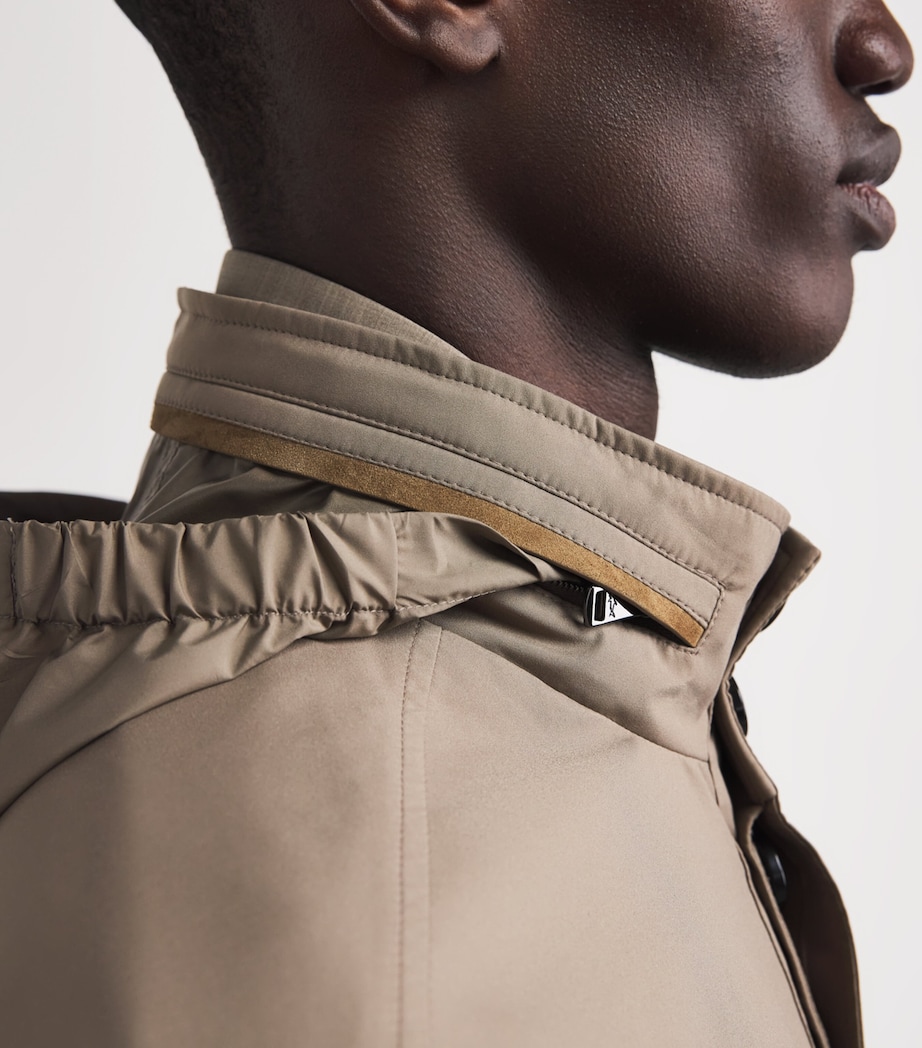 Paul & Shark Mens Typhoon Platinum Jacket Dove Gret Image 3