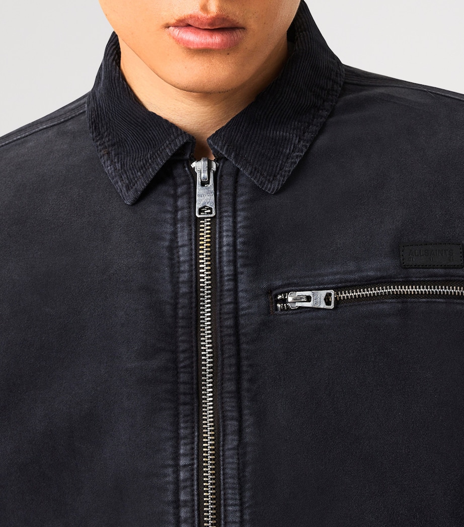 Corduroy-Trim Rothwell Jacket ONYX BLACK Image 3