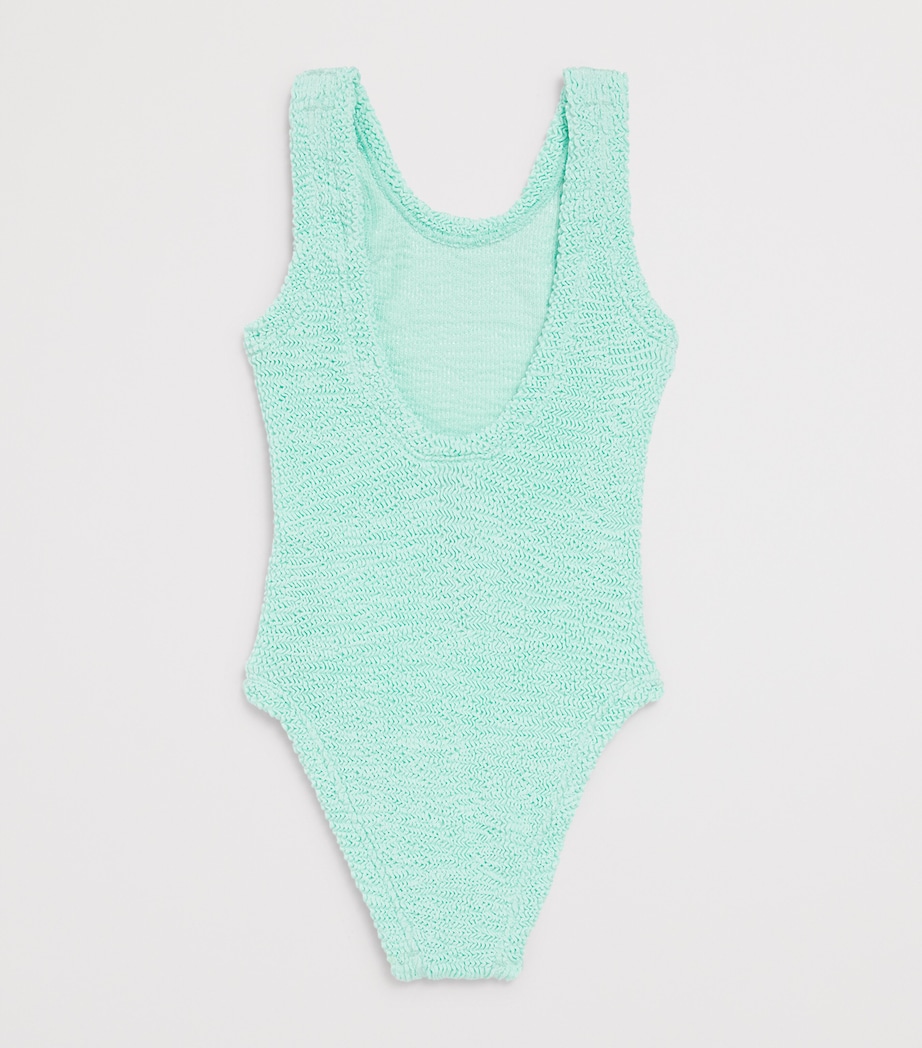 Classic Swimsuit (3-6 Years) METALLIC MINT Image 2