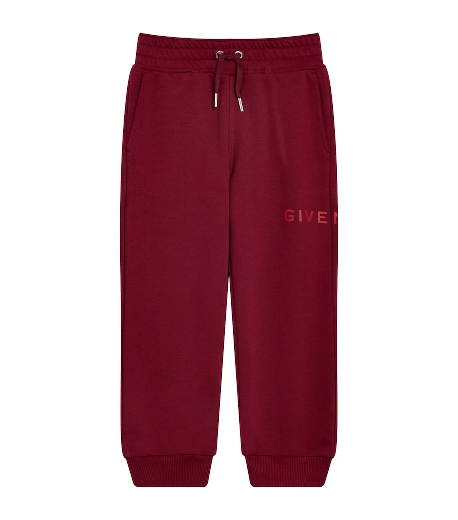 Cotton-Blend Logo Sweatpants (4-12+ Years) CRIMSON Image 1