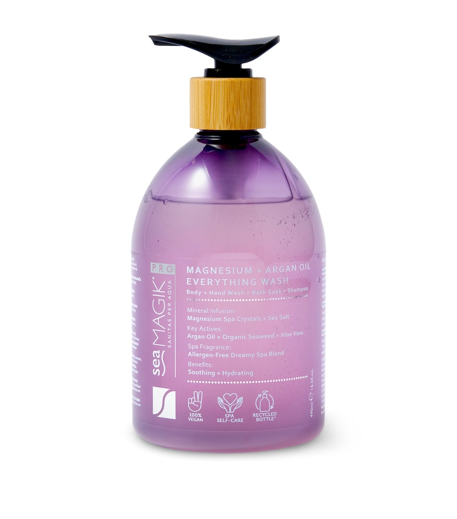 Magnesium & Argan Everything Wash (490ml) NO COLOUR Image 1