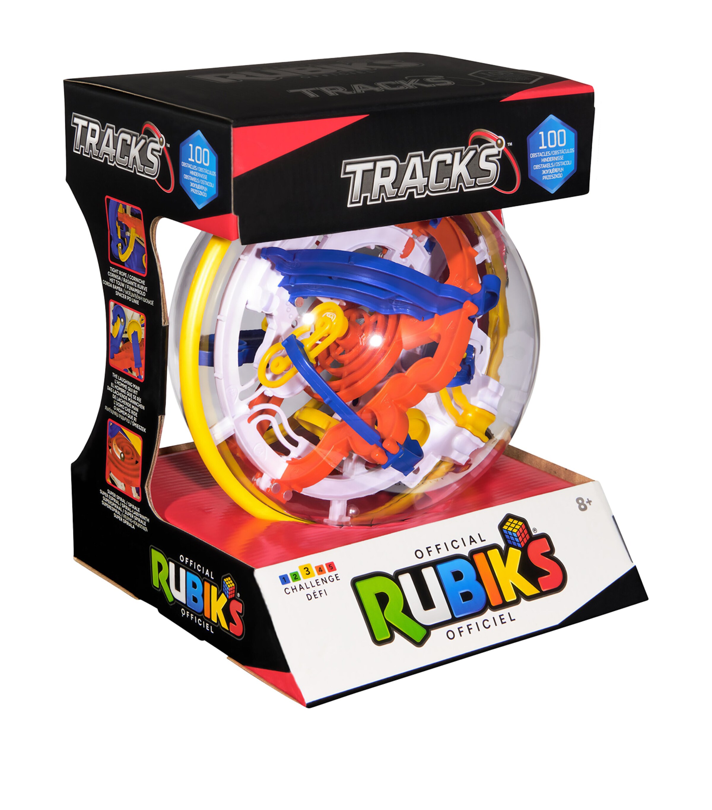 Spinmaster Games Rubik’s Tracks 100 3D Gravity Maze Image 3