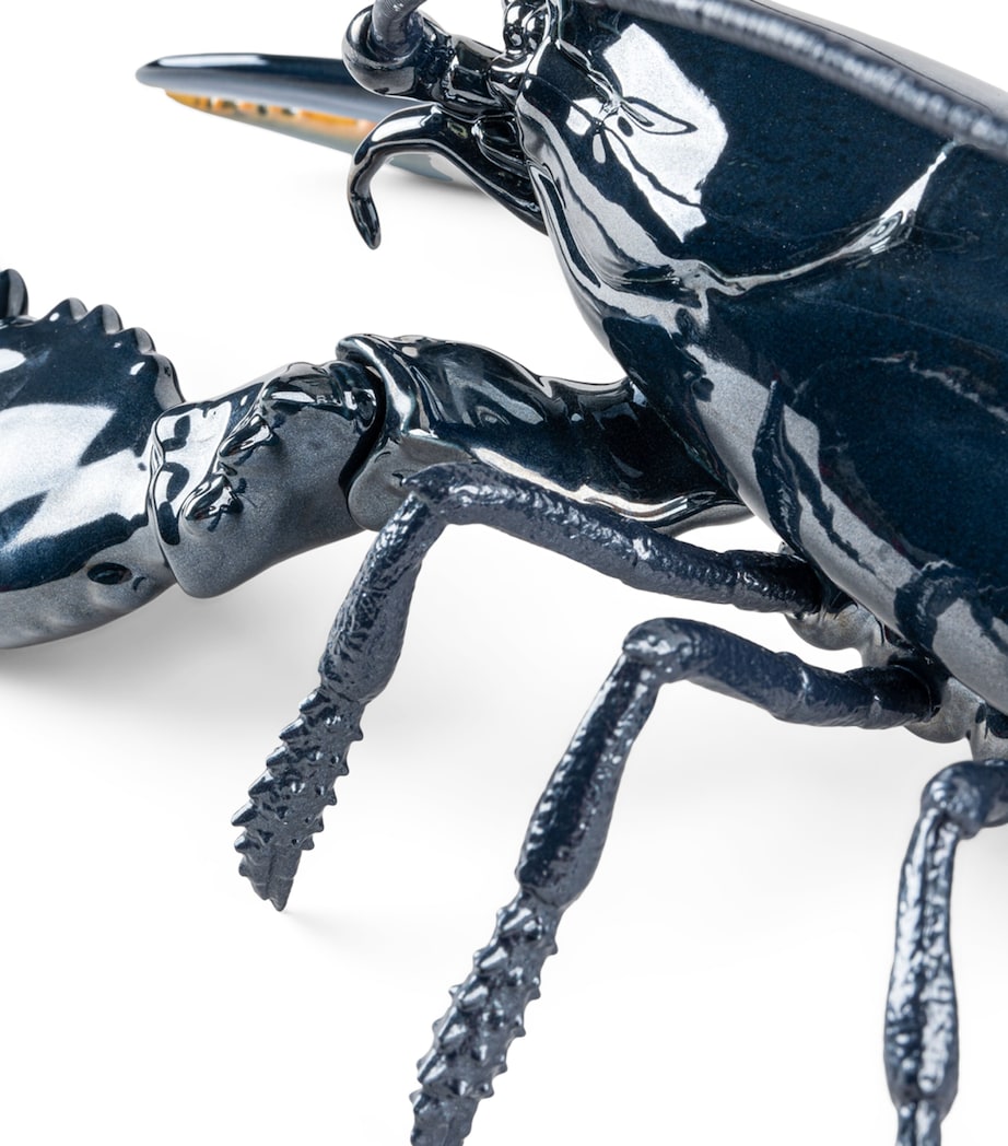 Porcelain Lobster Sculpture BLUE Image 2