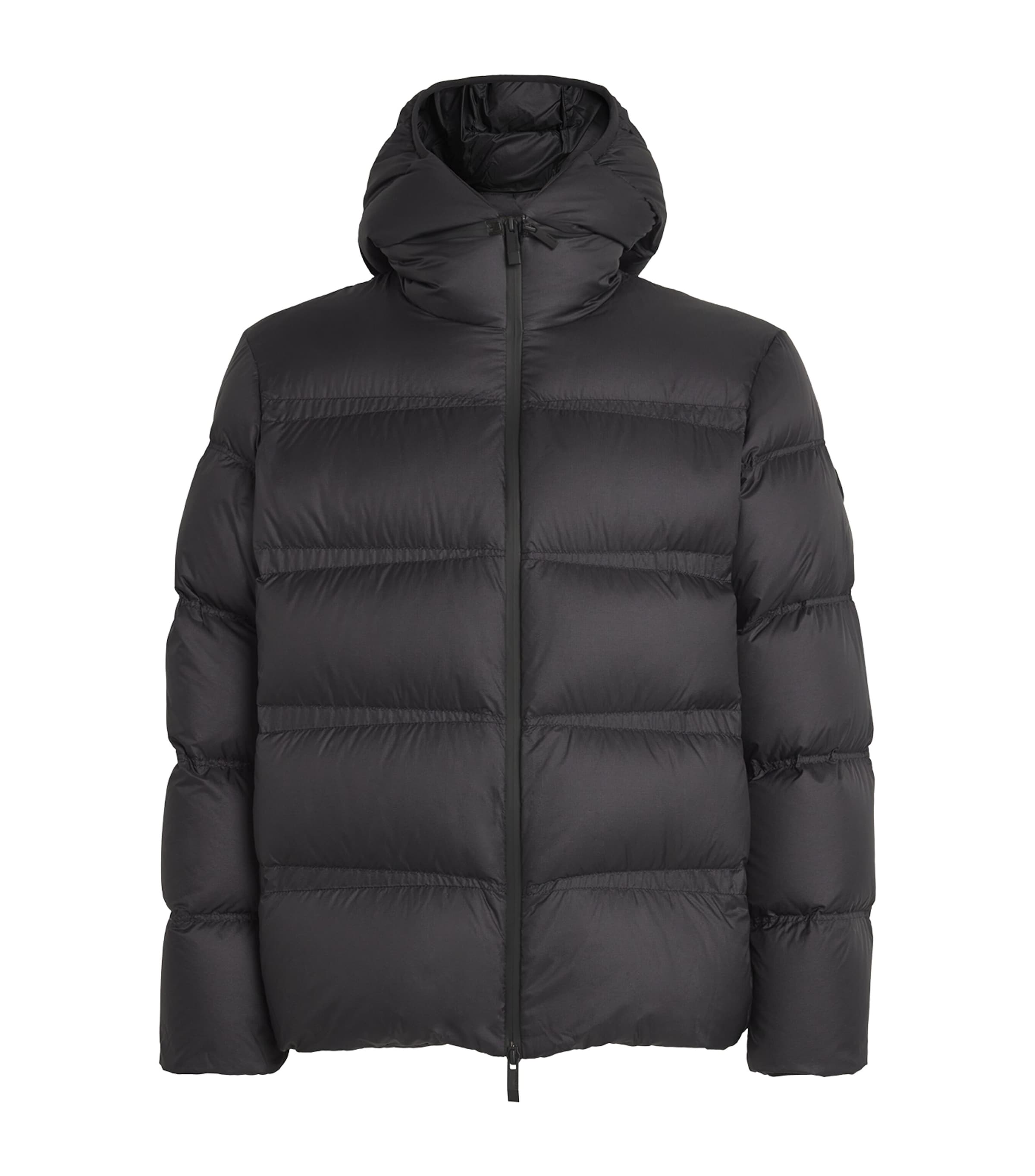 Shop Moncler Masac Puffer Jacket In Black