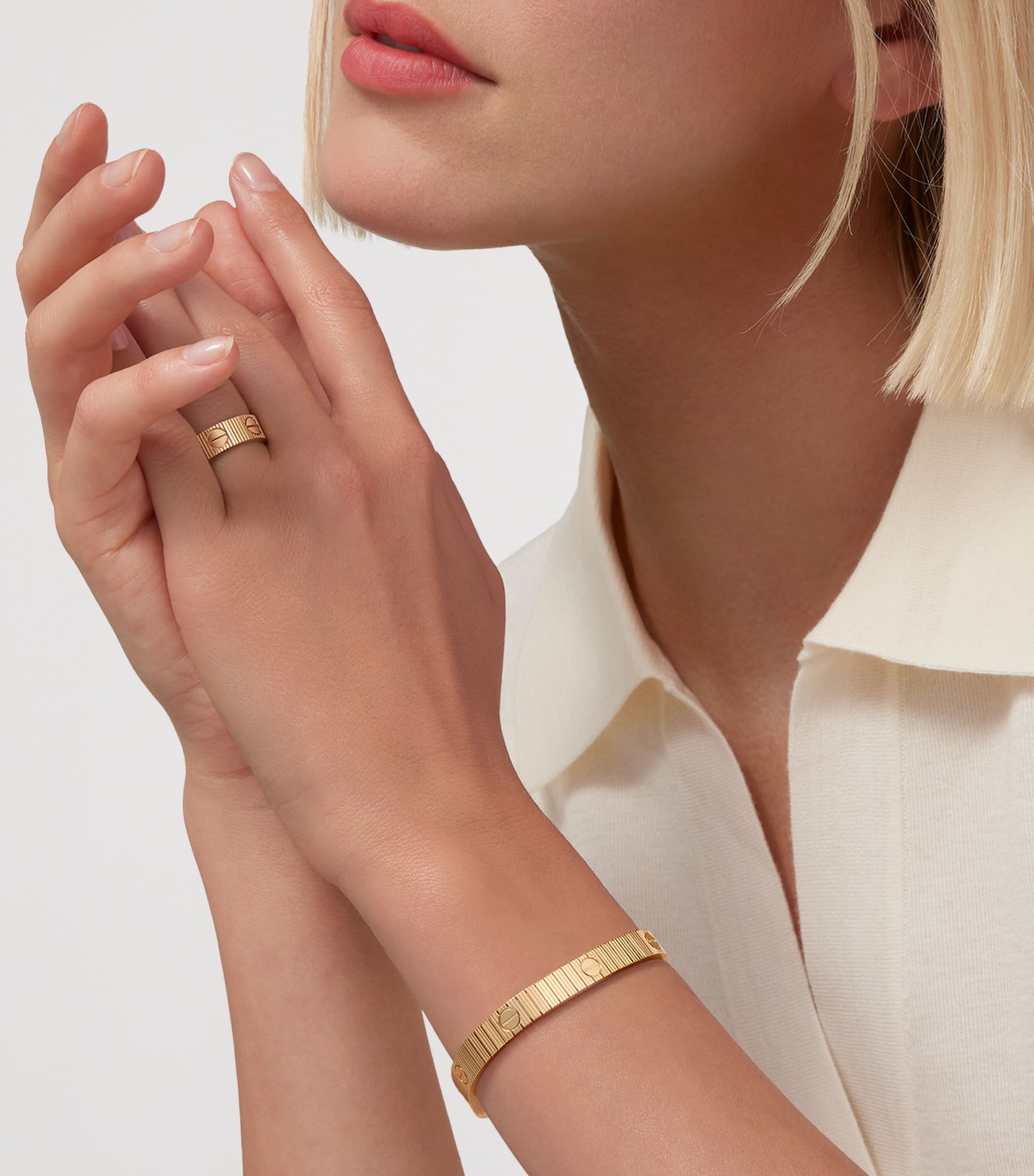 Yellow Gold LOVE Unlimited Bracelet YELLOW GOLD Image 7