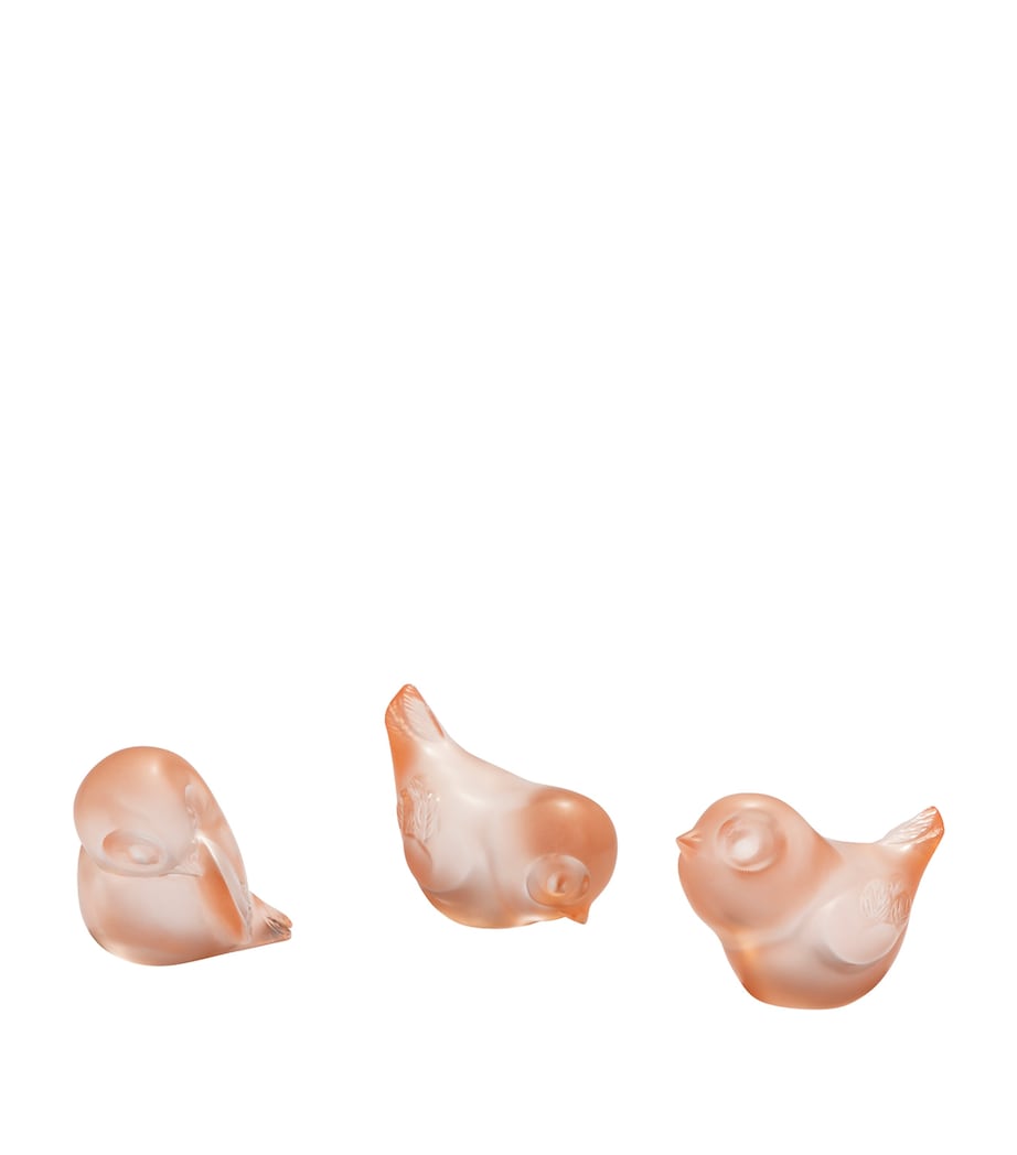 Lalique Piou-Piou Wing Up Sculpture (5.5cm) Incolore Image 2