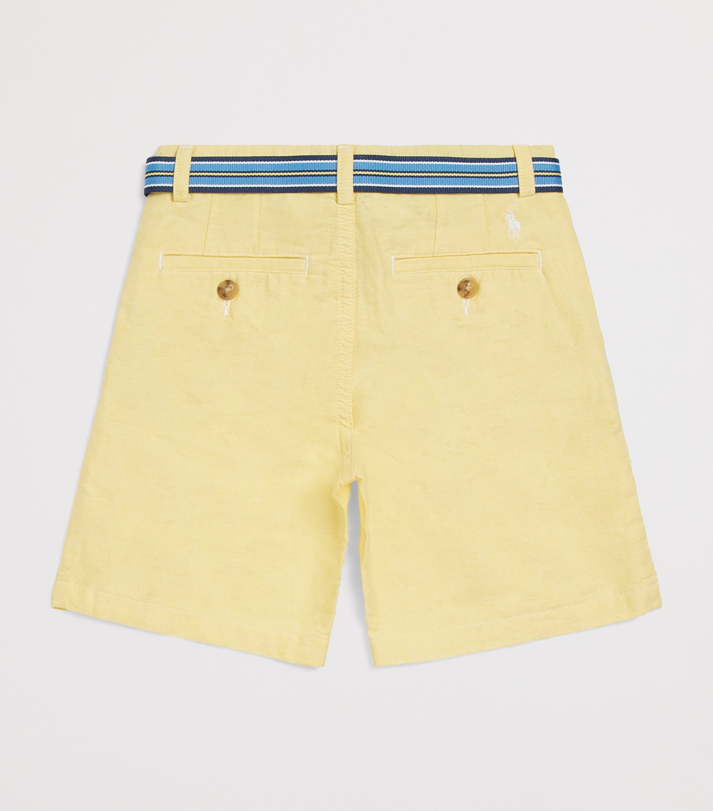 Ralph Lauren Kids Cotton Bedford Shorts (8-16 Years) Yellow Image 2