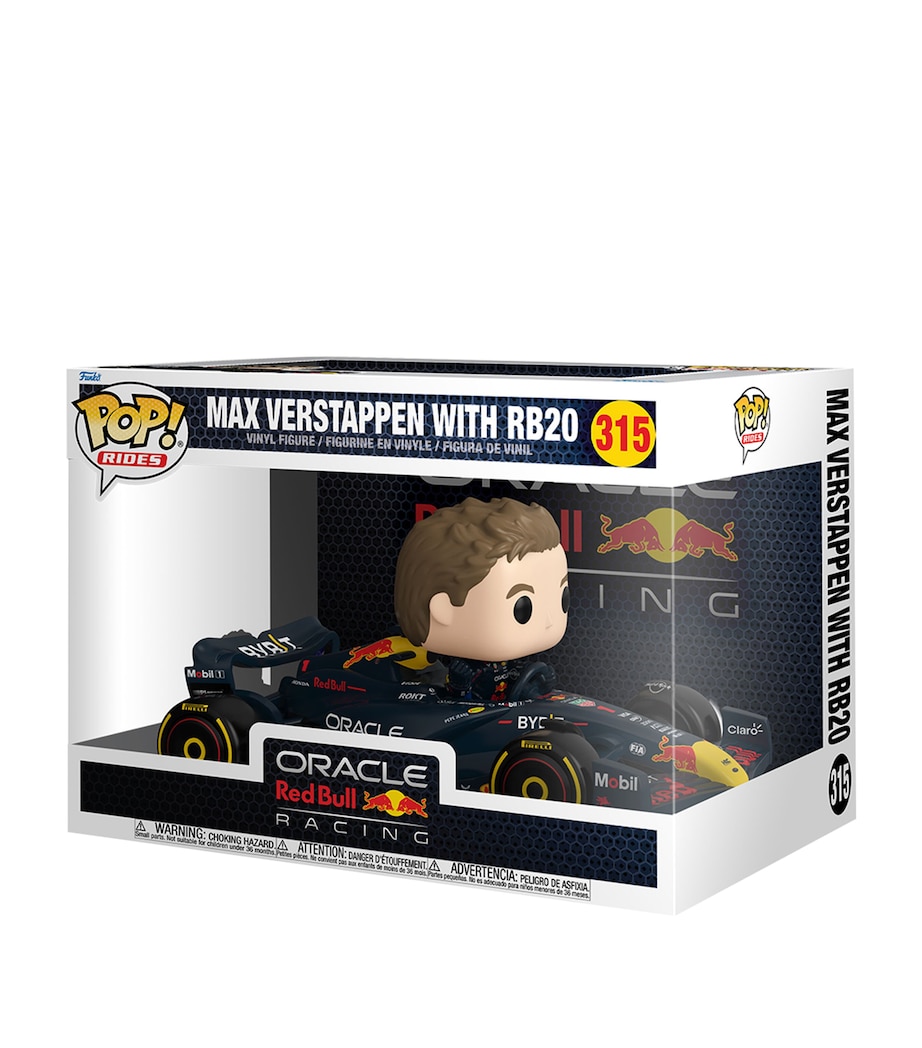 Funko Pop Max Verstappen With RB20 Image 1