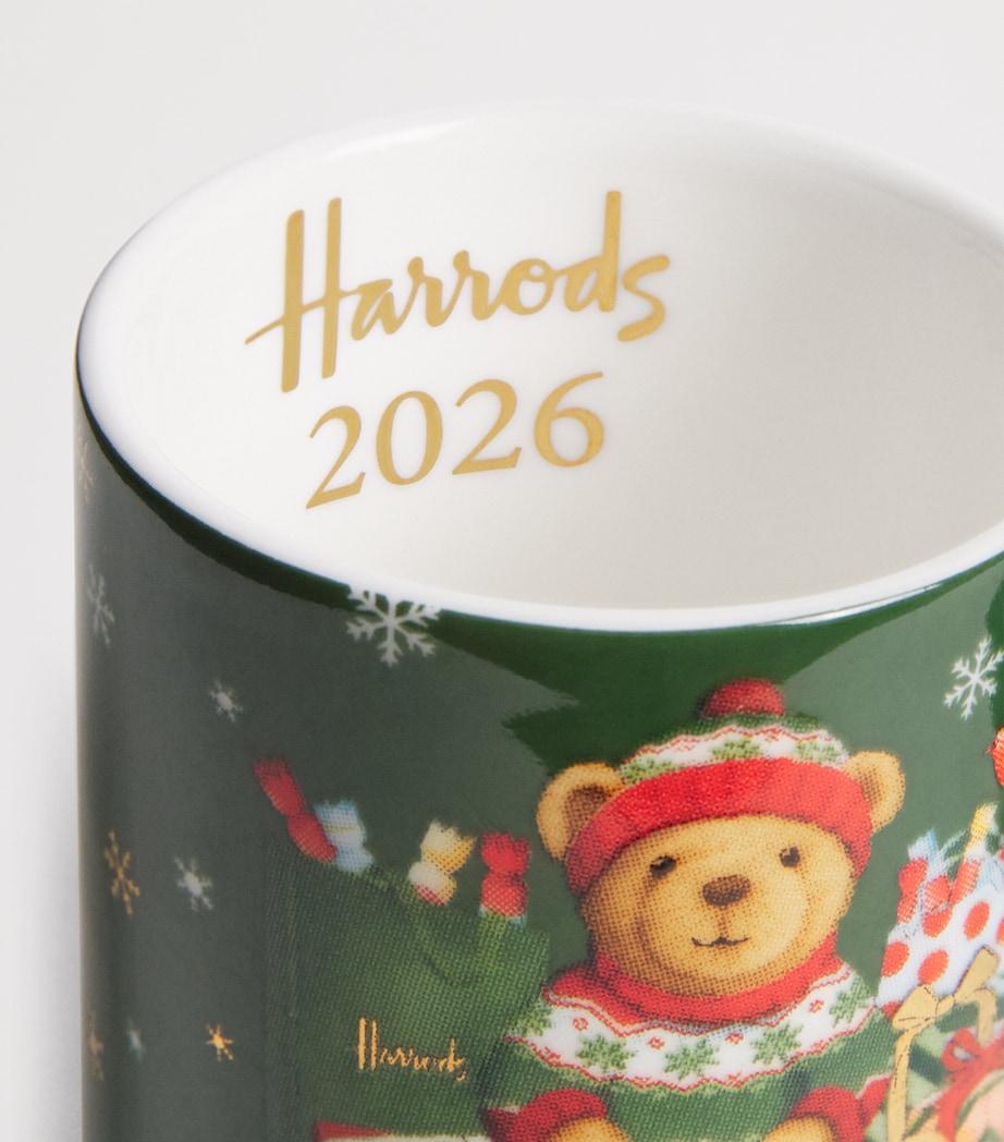 Harrods Christmas Mug Tree Decoration Gold Image 2