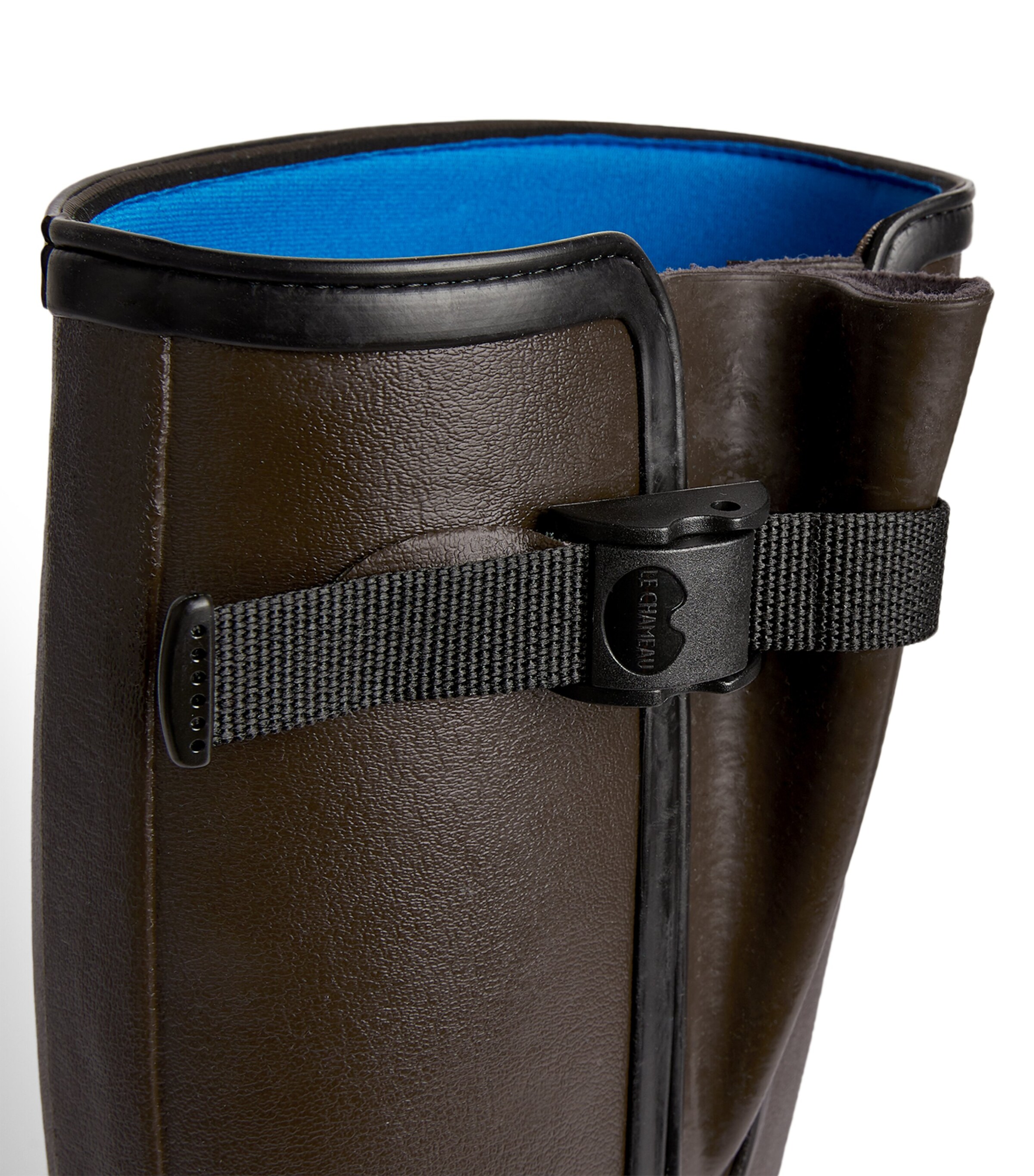 Neoprene-Lined Vierzonord Wellington Boots MARRON FONCÉ 0101 Image 12