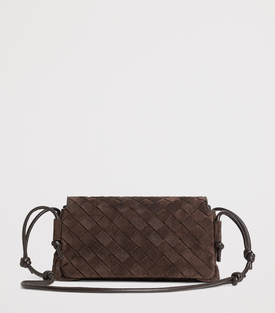 Suede Intrecciato Notturno Pouch 2132 Image 4