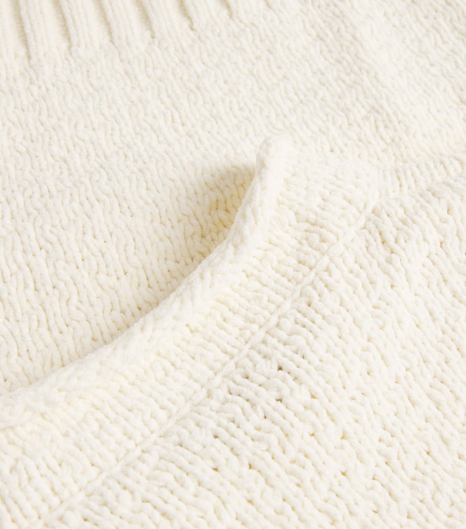 Cable-Knit Rollneck Sweater V0093 Image 5