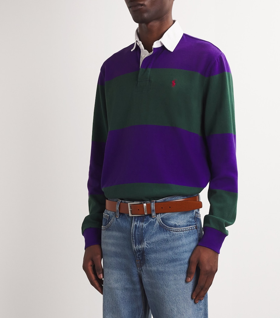 Leather Reversible Belt BLACK/CHESTNUT BROWN Image 6