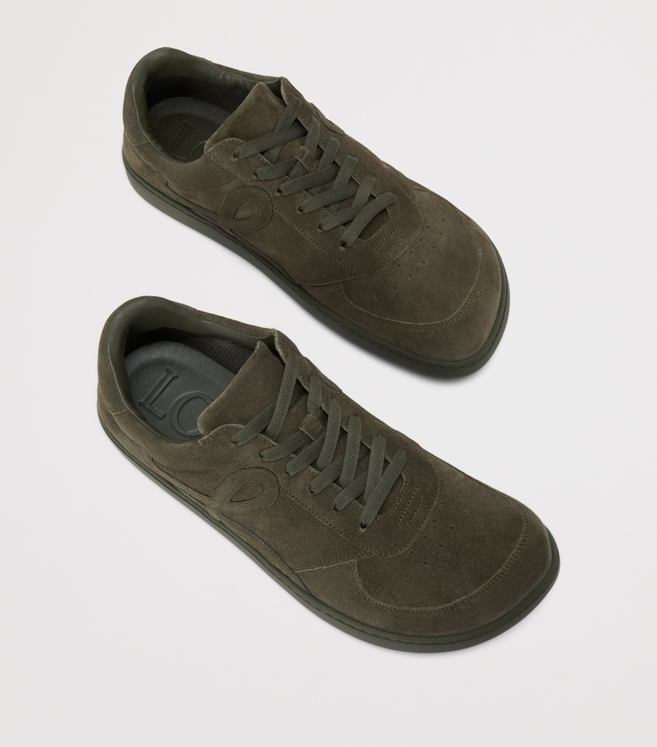 Suede Jambo Sneakers OLIVE GREEN Image 4
