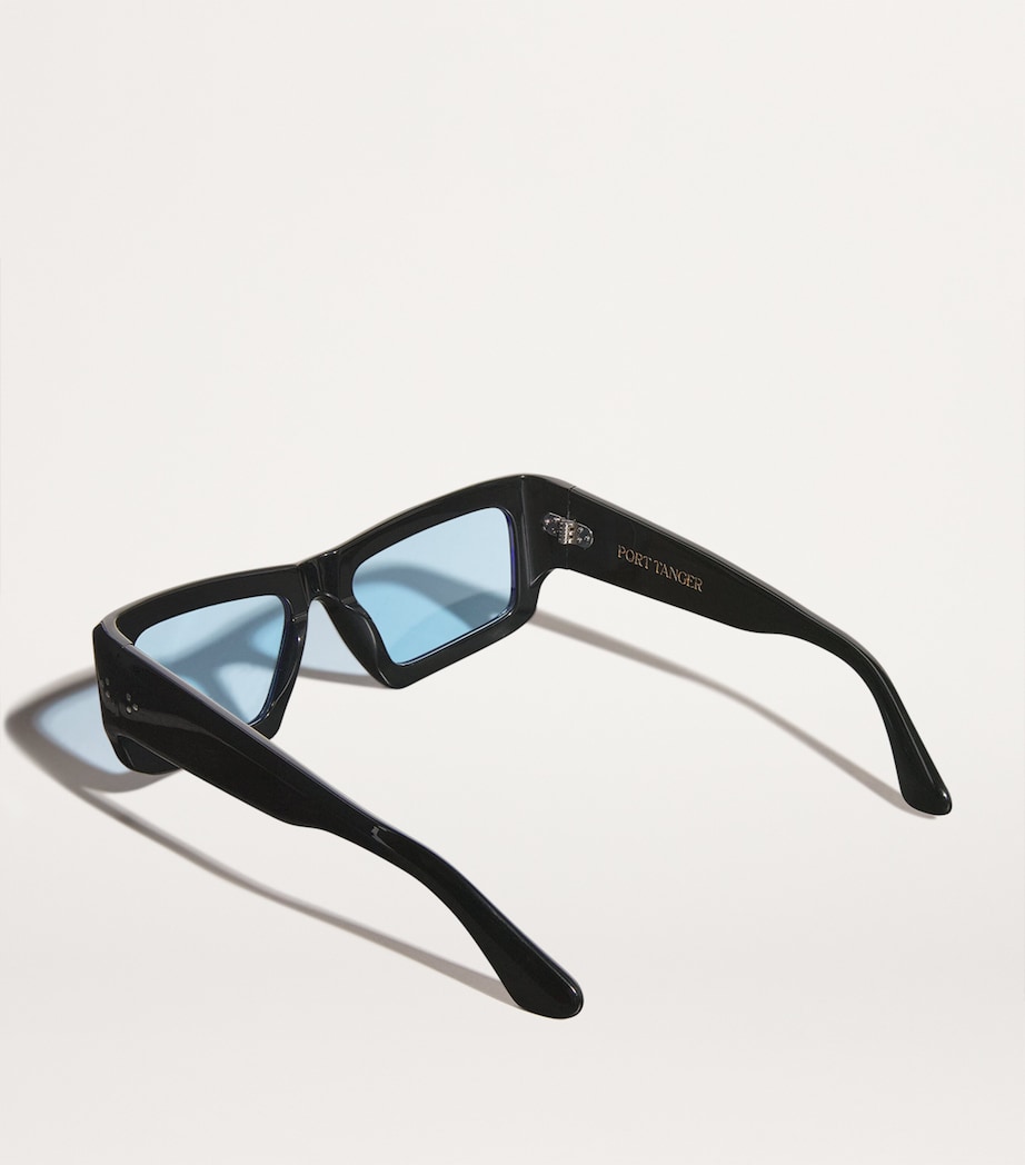 Acetate Sabea Sunglasses RIF BLUE LENS Image 3