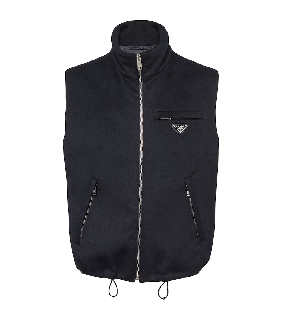 Cashmere Triangle Gilet F0008 Image 1