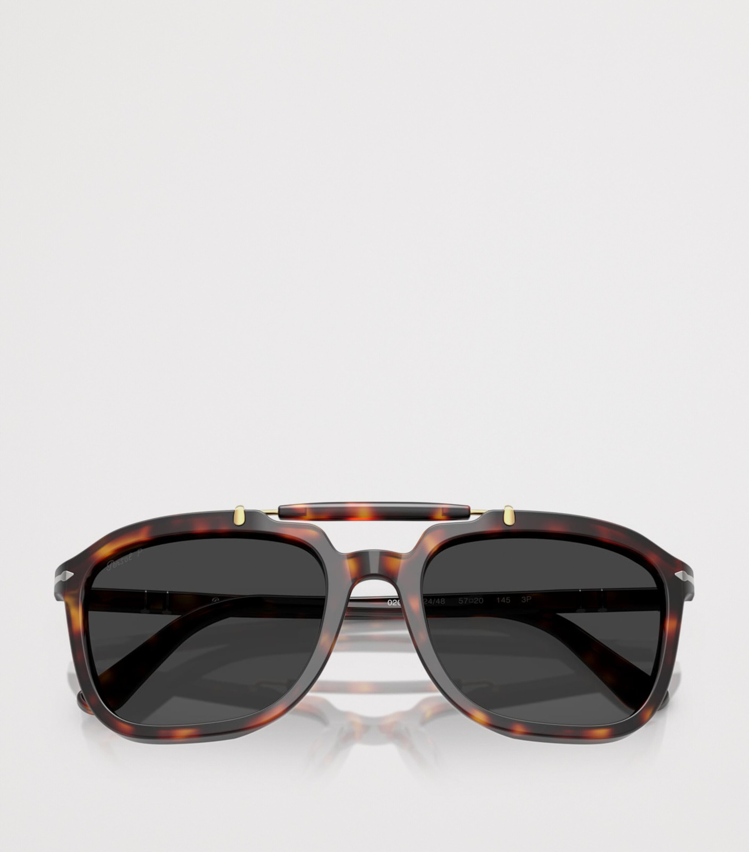 Persol Senna Series Square Sunglasses Brown Image 5