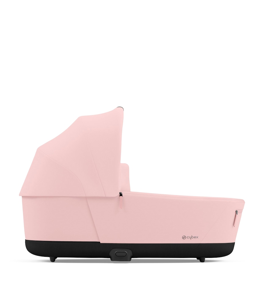 PRIAM Pushchair Lux Carrycot - Peach Pink PEACH/PINK Image 3