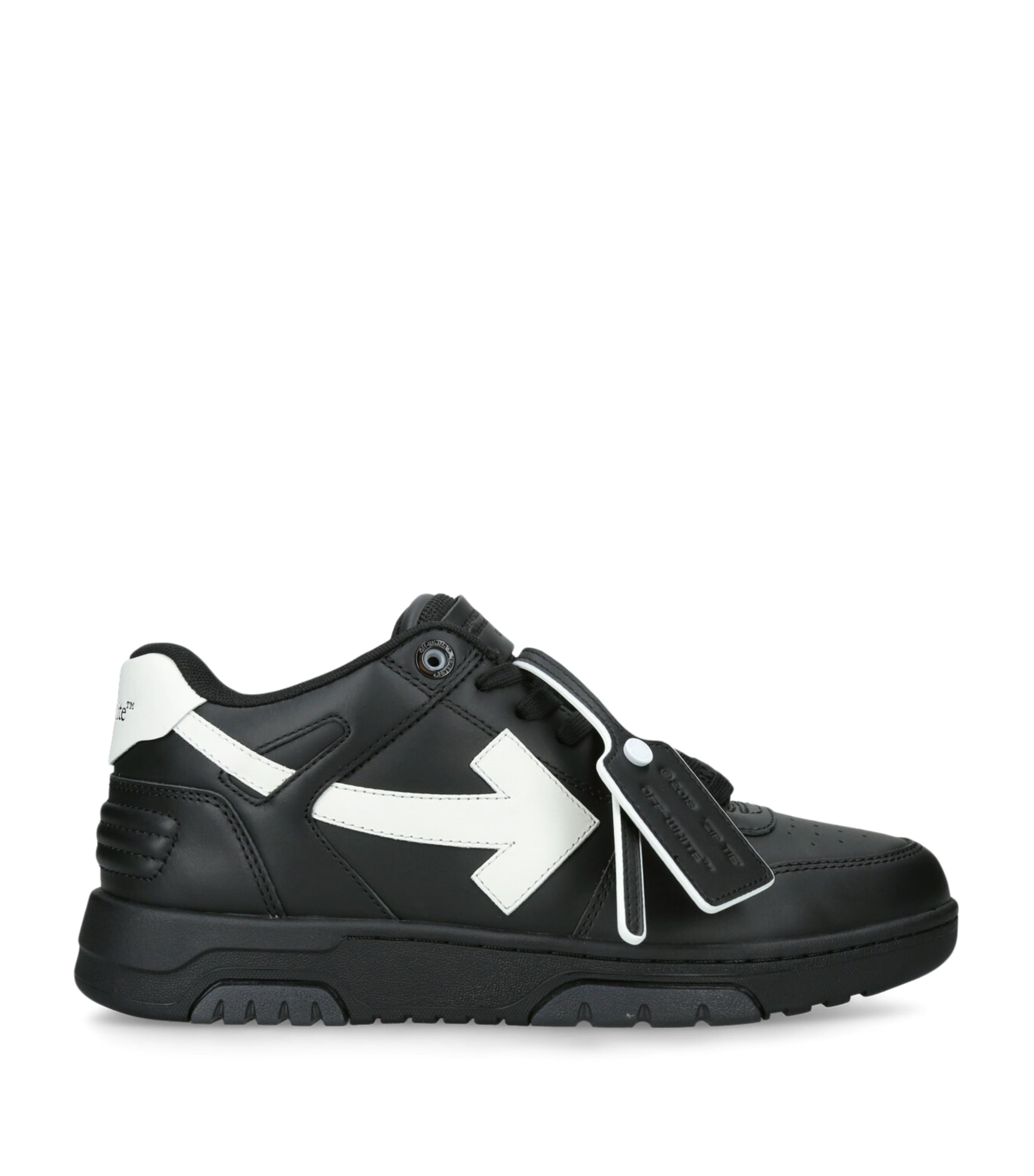 Leather Out of Office Sneakers BLK/WHITE Image 1