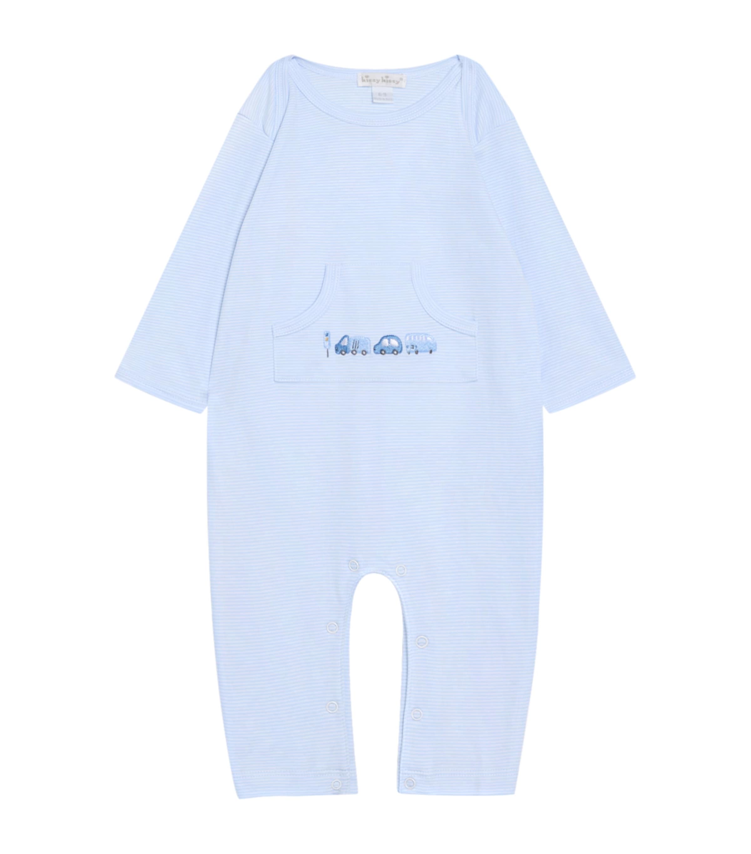 Kissy Kissy Stop And Go Traffic Playsuit In Blue