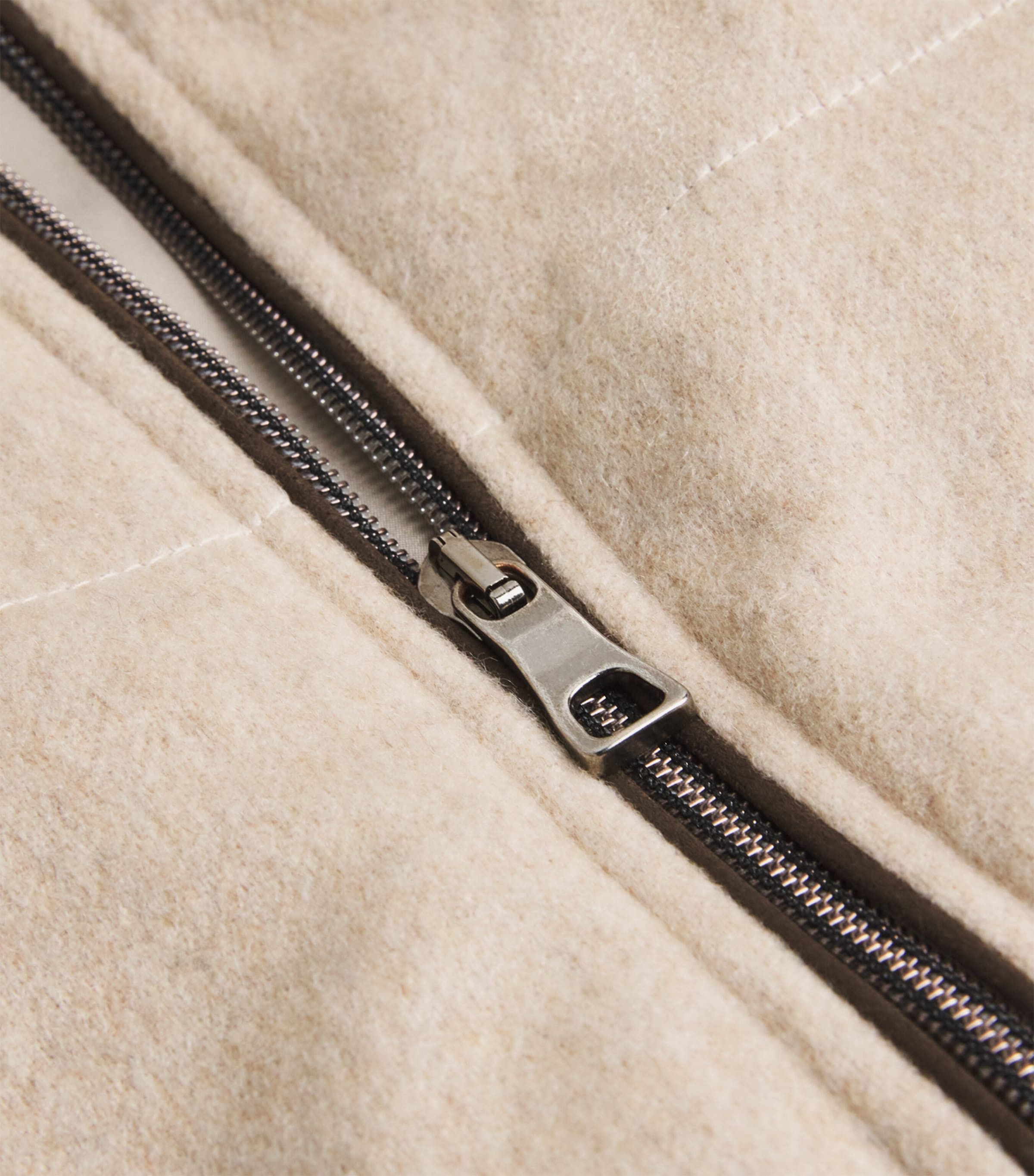 Cashmere Belgravia Gilet OTM OATMEAL Image 5