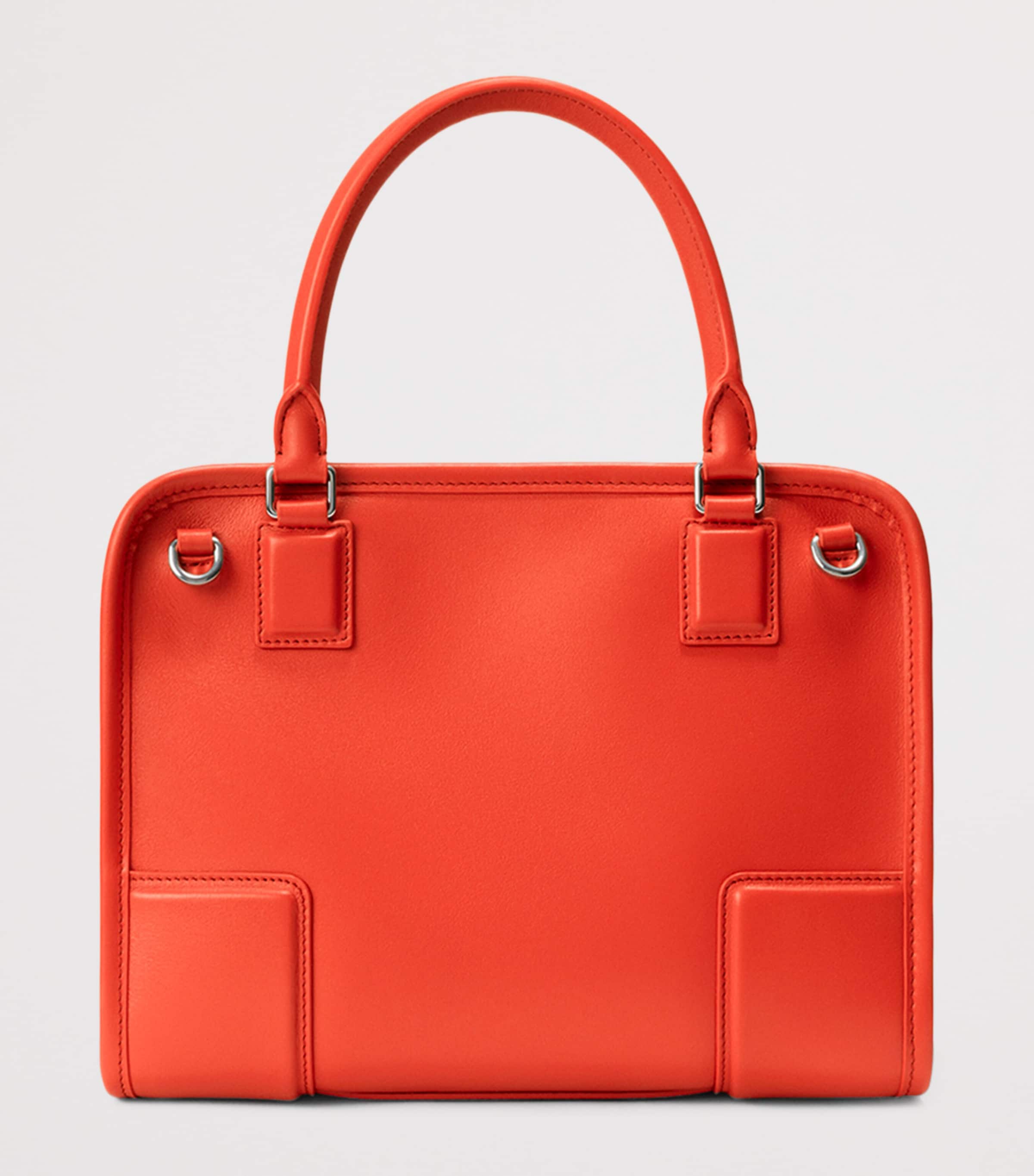 LOEWE Small Leather Amazona 180 Top-Handle Bag Sunrise Orange Image 5