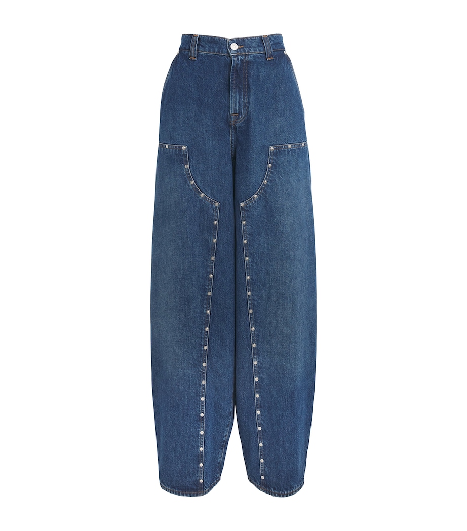 Riveted Balloon Jeans U71BL LE BLUE Image 1