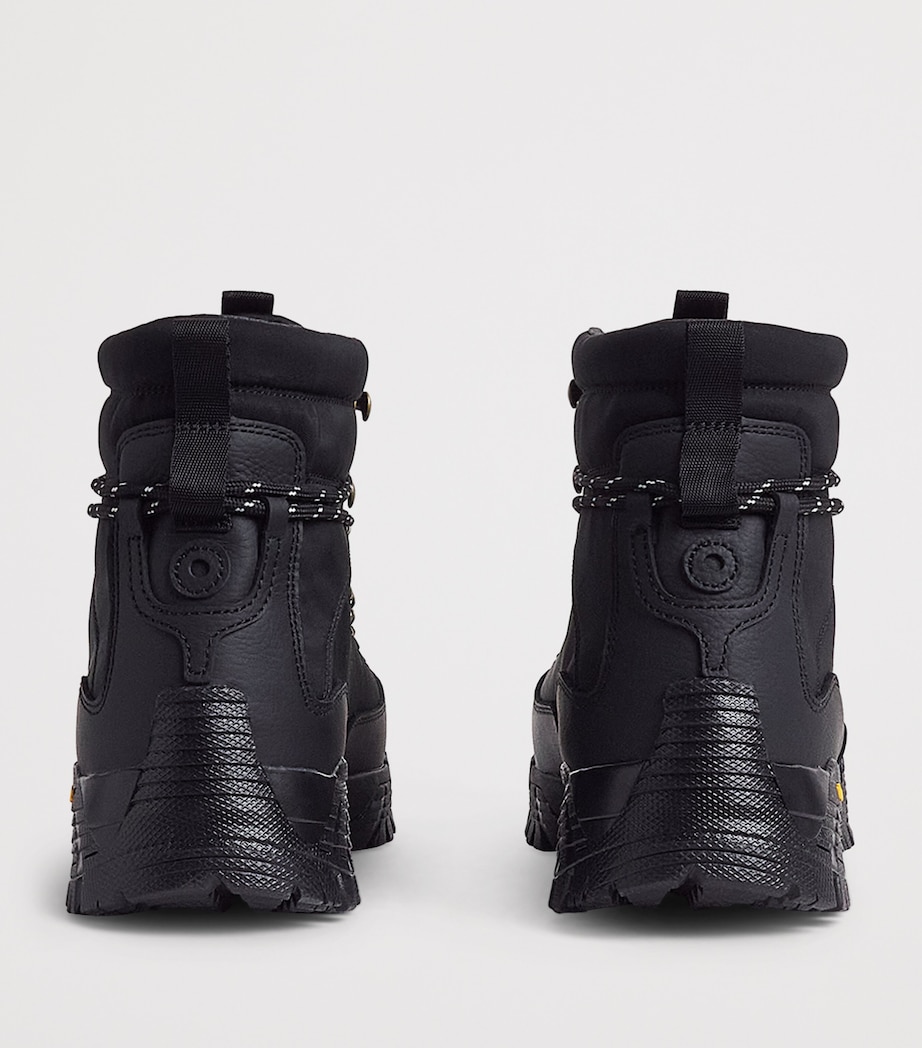 Y.O.U Bradgate Hiker Ankle Boots Black Image 5