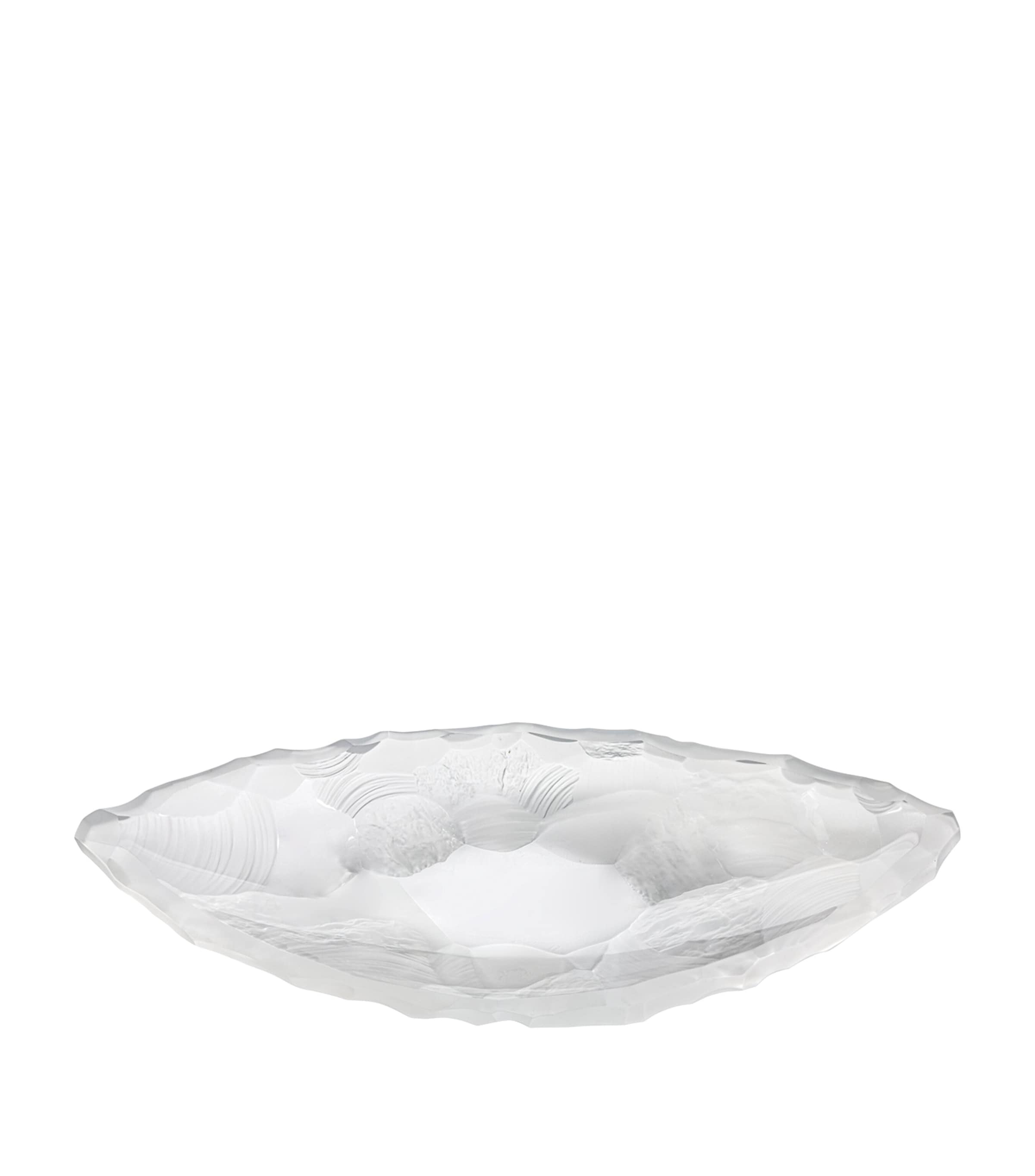 Lalique Medium Crystal Silex Bowl In Transparent