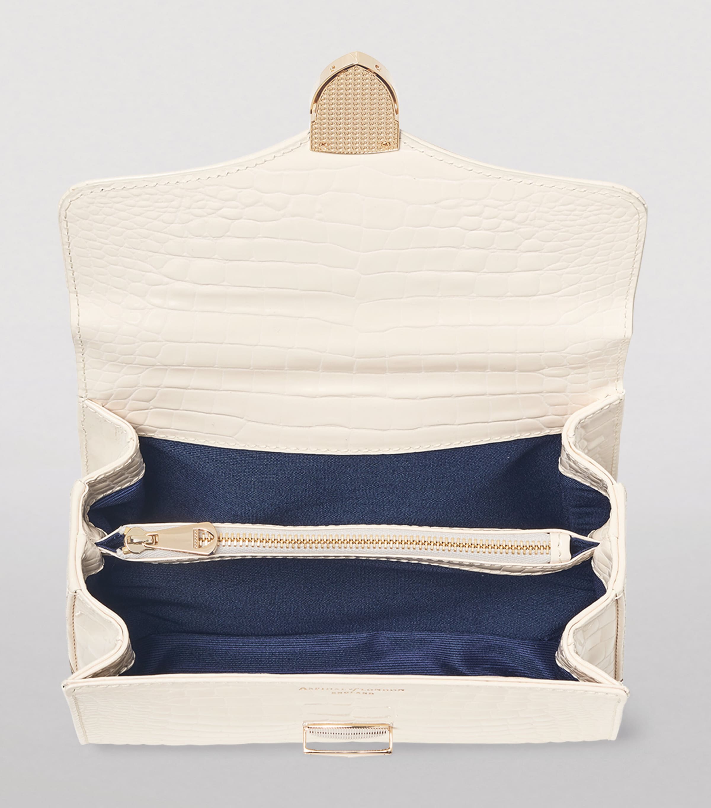 Midi Mayfair Top-Handle Bag IVORY Image 4