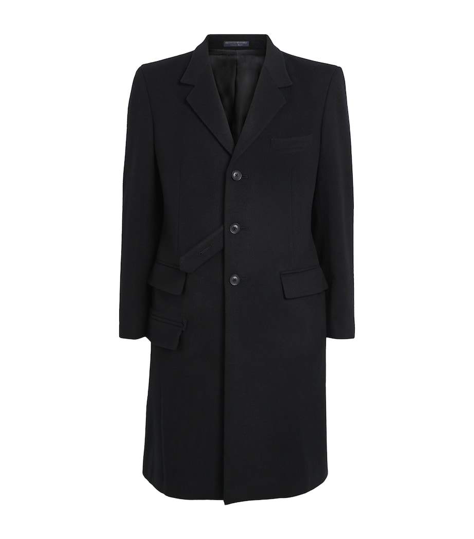 Wool-Cashmere Overcoat BLACK Image 1