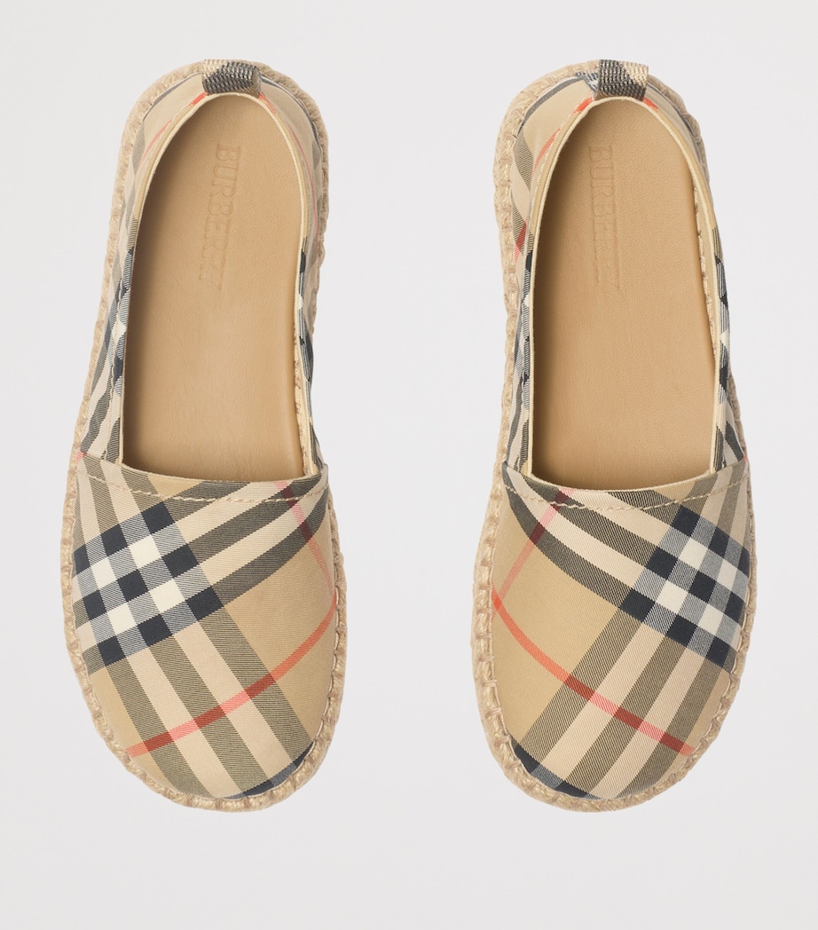Canvas Check Espadrilles SAND IP CHECK Image 2