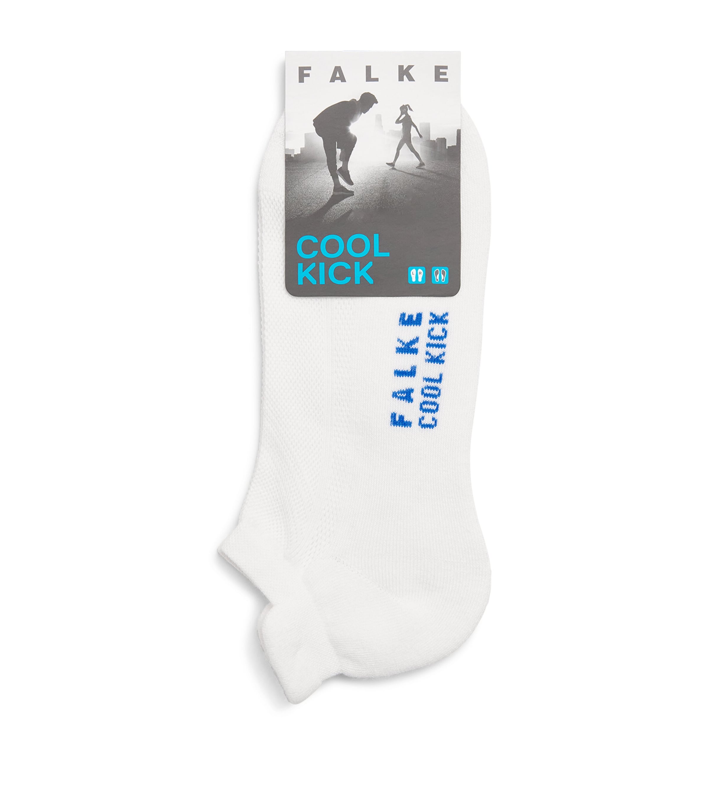Falke Mens Cool Kick Socks White Image 1