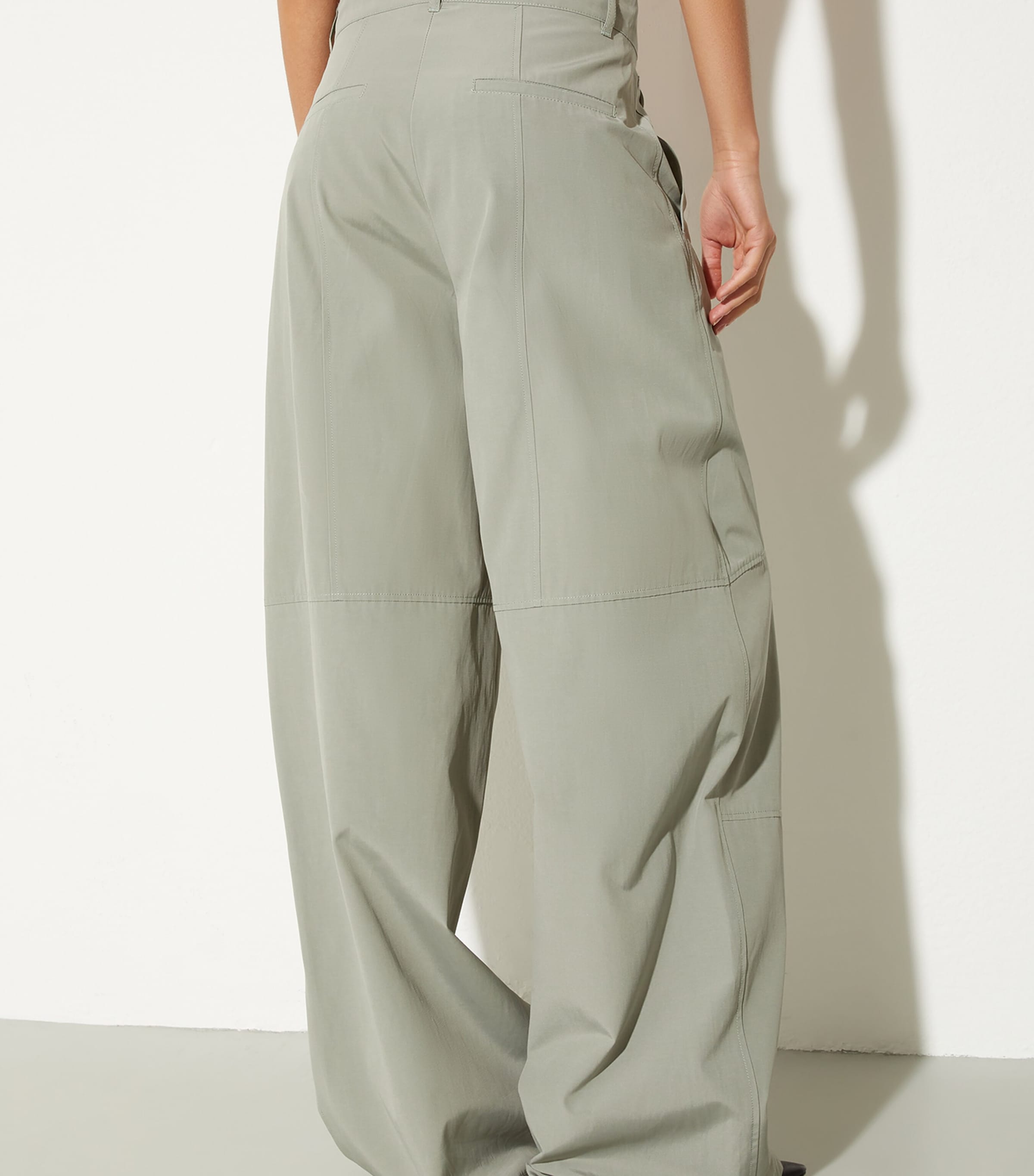 MAX&Co. Womens Relaxed Trousers Sage Image 4