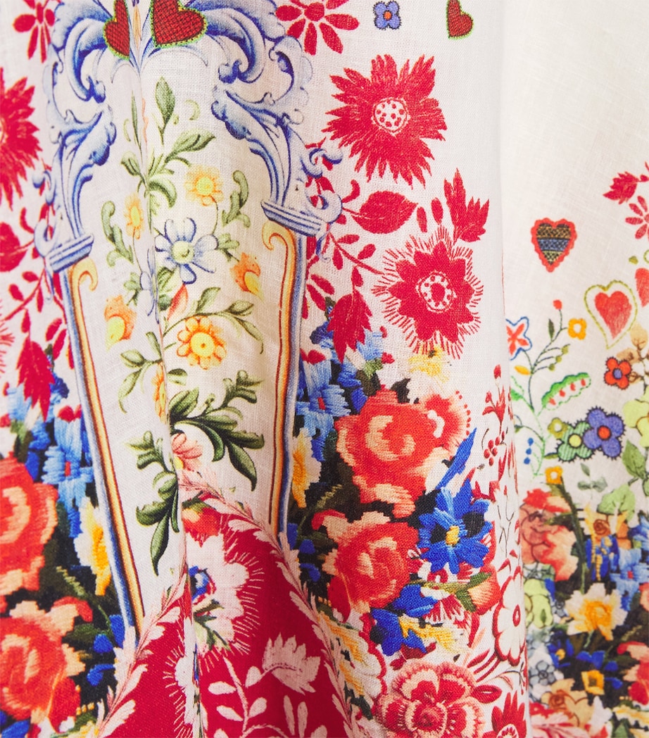 Linen-Blend Faith, Luck & Justice Dress (4-10 Years) FATHJUST Image 3