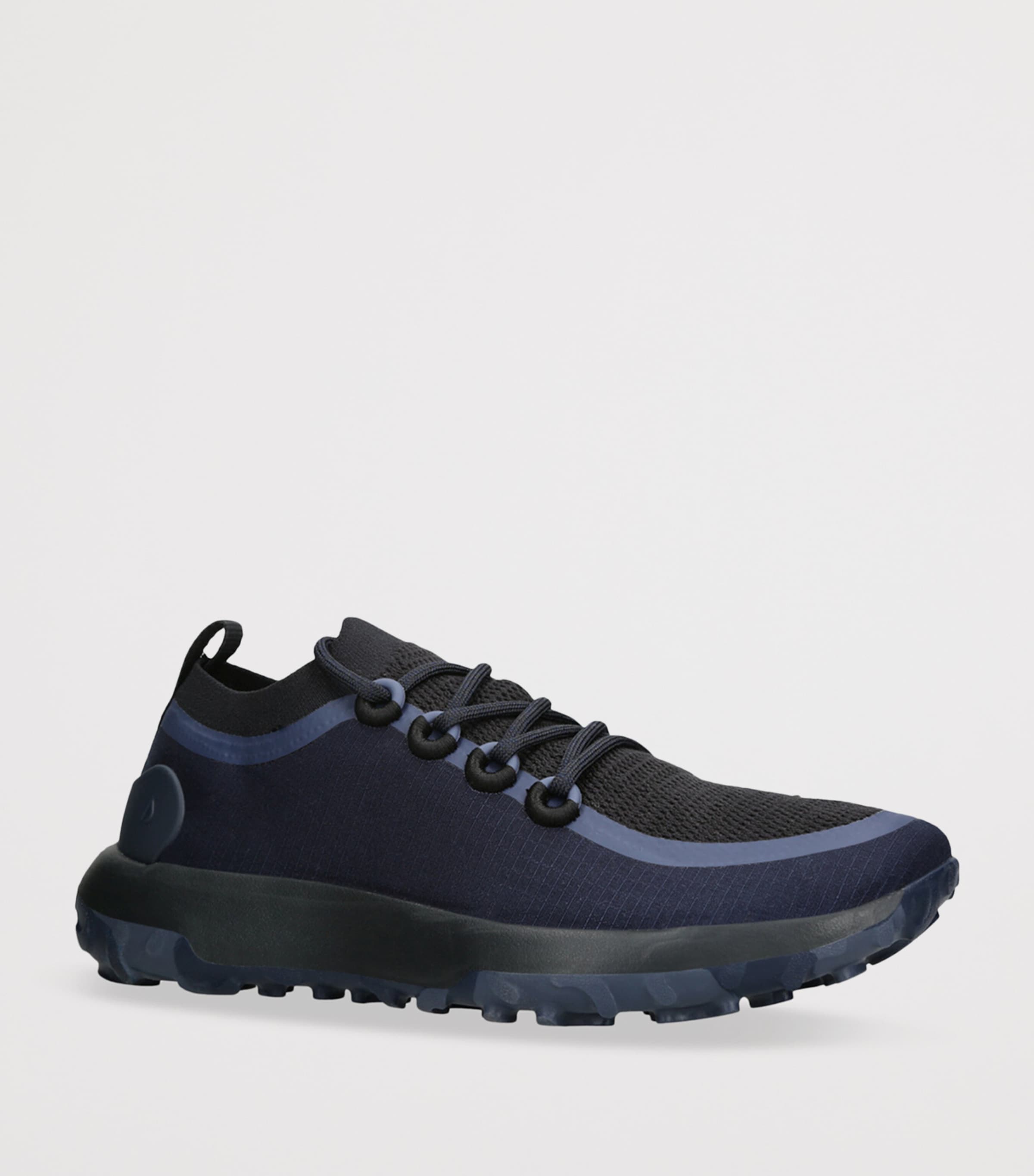 Water-Resistant Trail Runner Trainers BLUE/DRK.C Image 3
