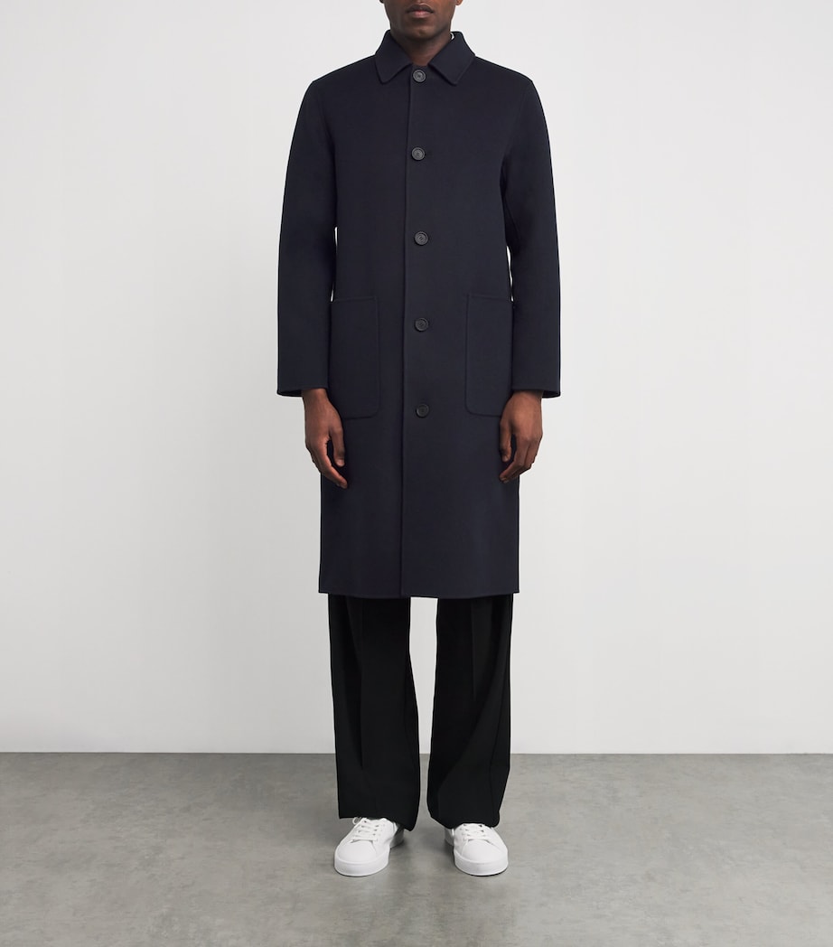 RWS Wool Beckett Coat NAVY Image 3