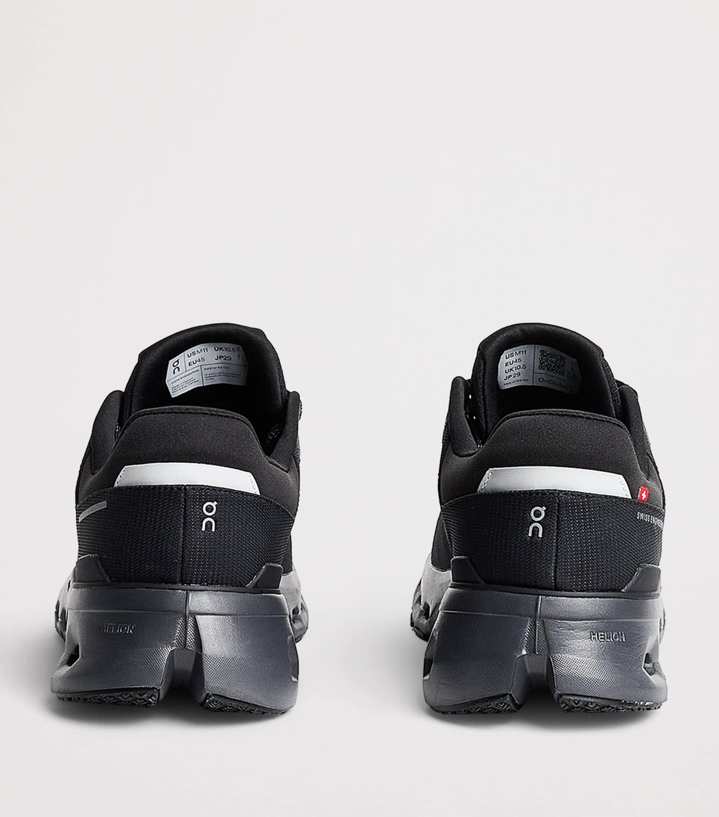 On Mens Waterproof Cloudrunner 2 Trainers Magnet Black Image 5