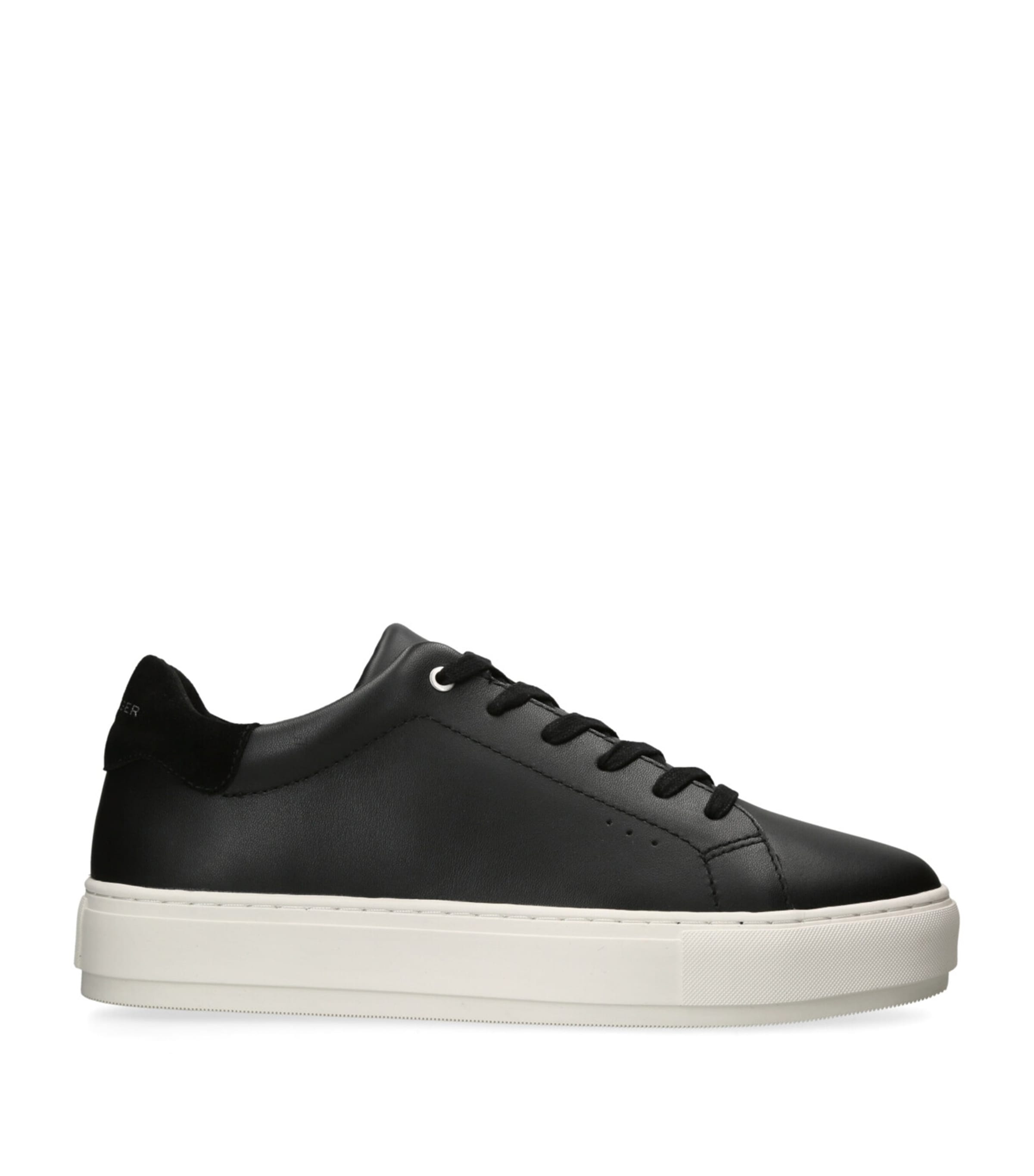 Kurt Geiger Leather Laney Sneakers In Black