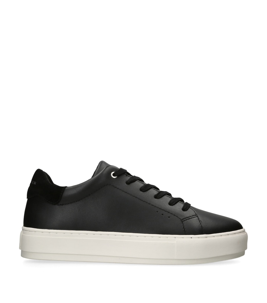 Leather Laney Sneakers BLACK Image 1