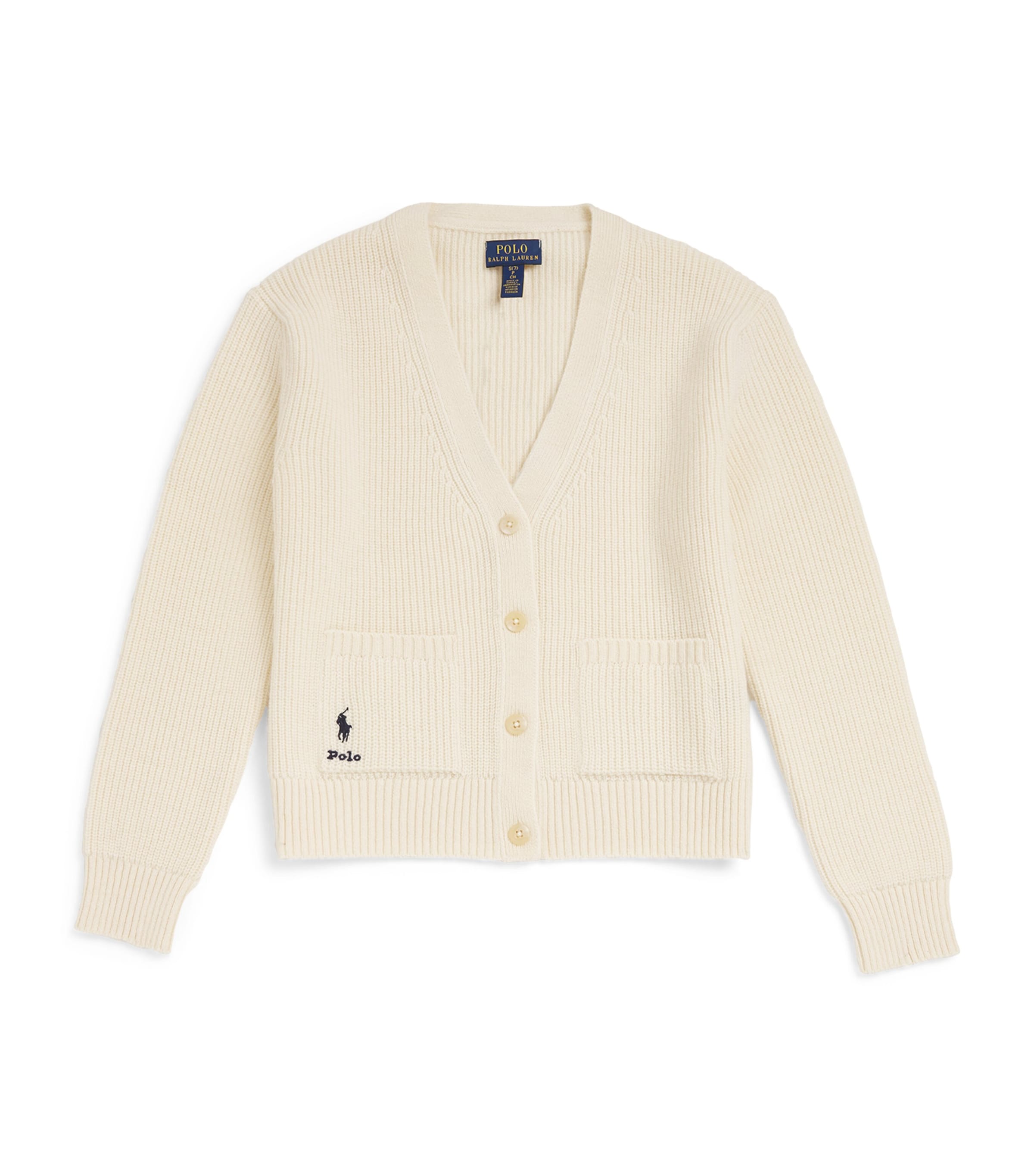 Ralph Lauren Kids' Wool-cashmere Cardigan In White