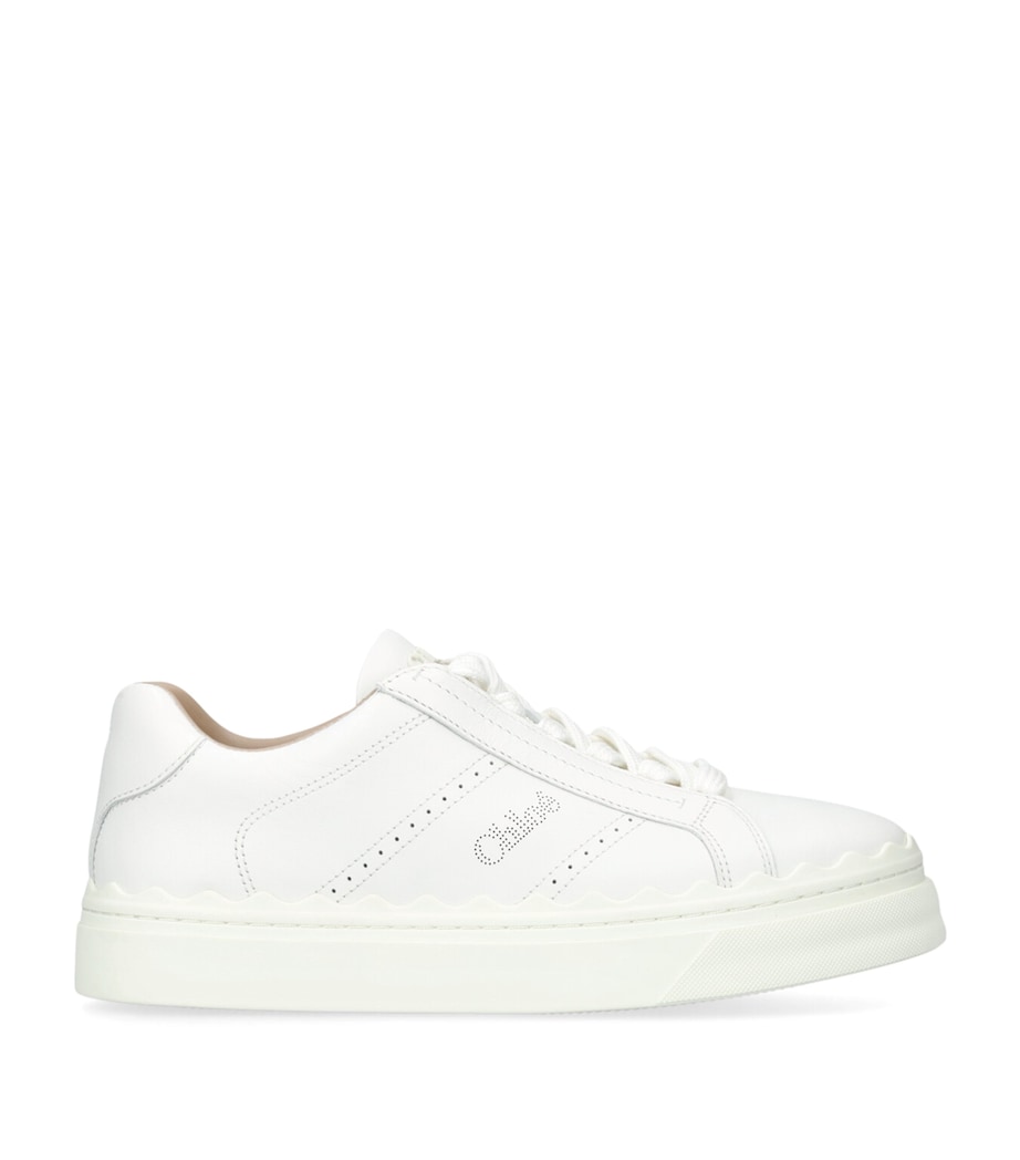 Leather Lauren Sneakers WHITE Image 1